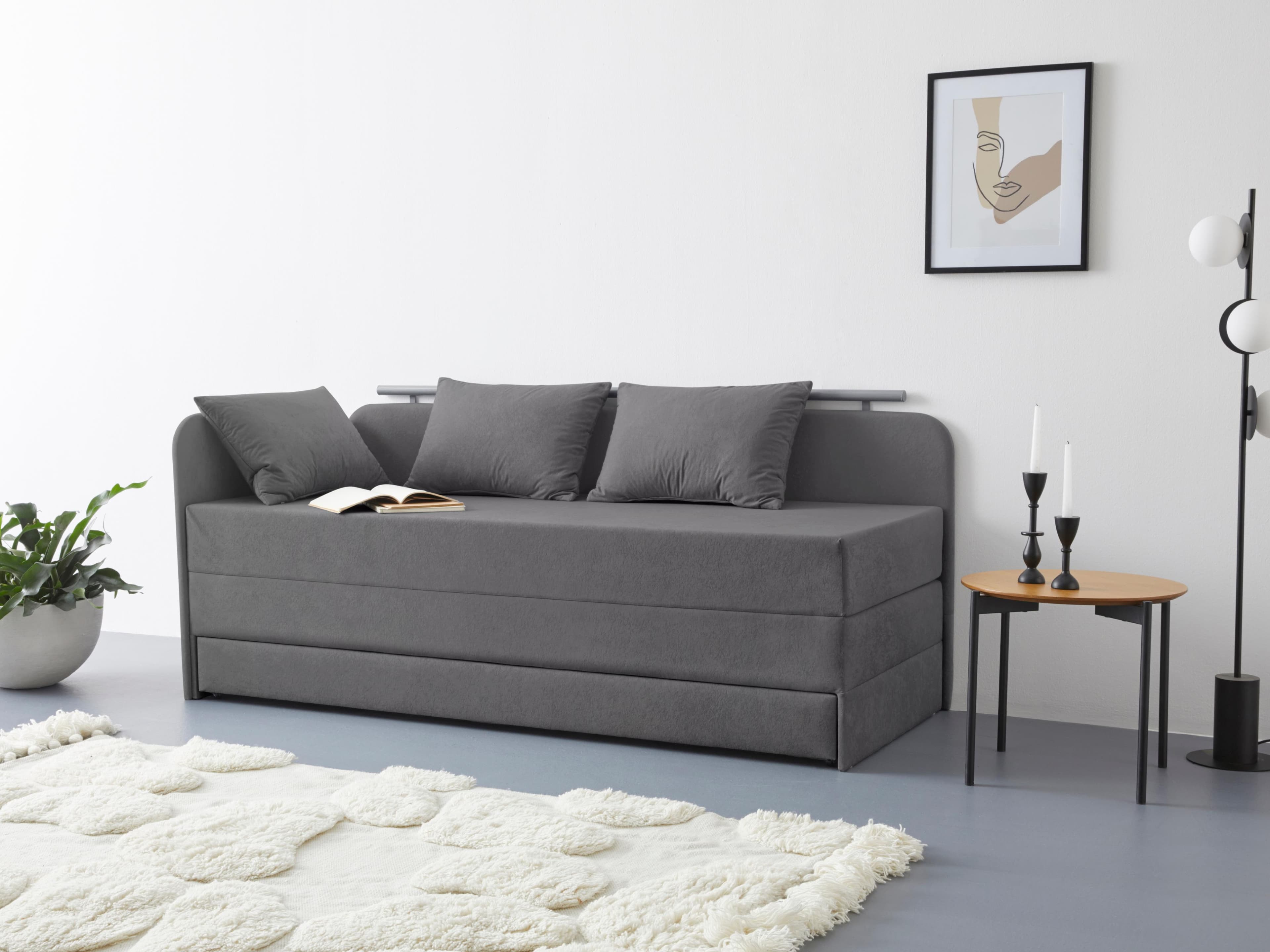 Polsterliege mit Stauraum