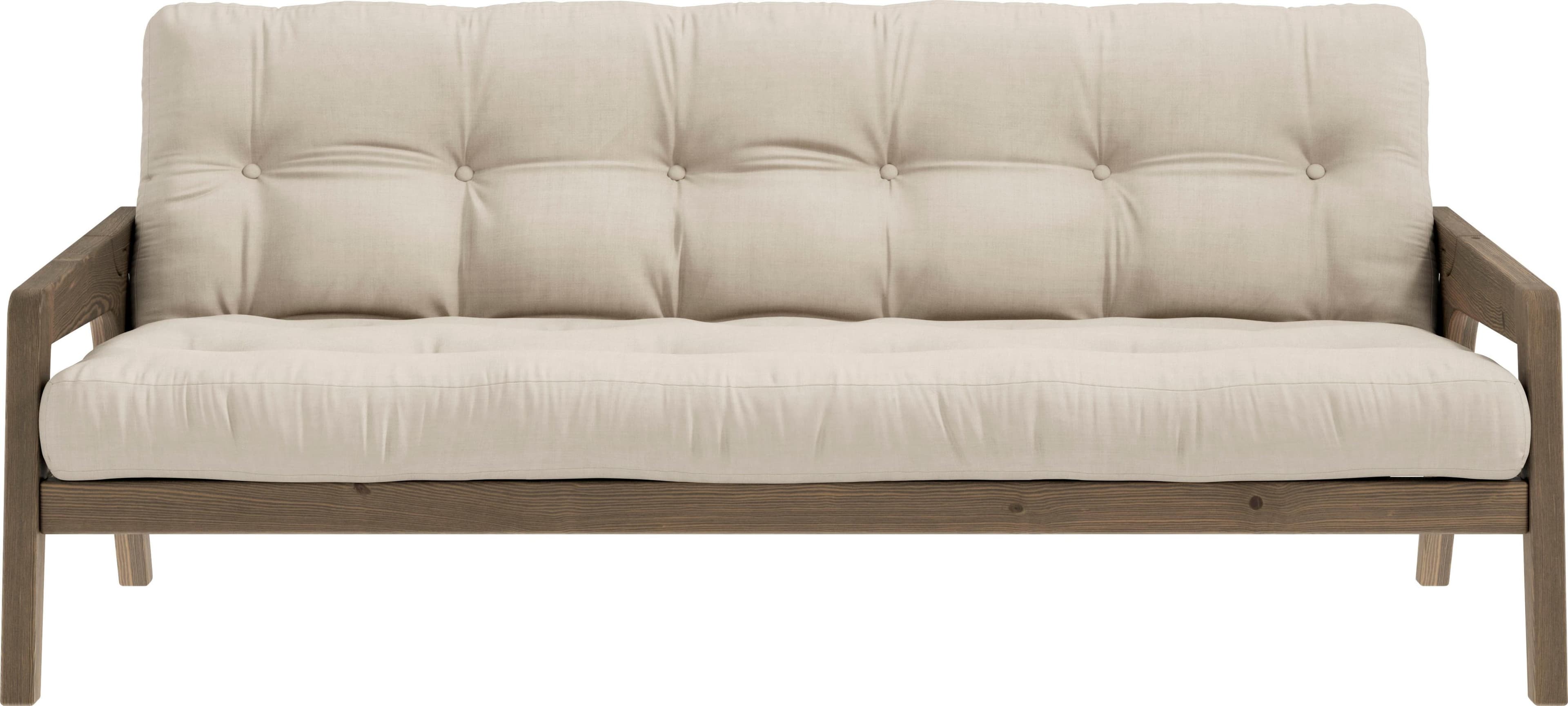 Karup Design Schlafsofa Beige mit Futonmatratze und FSC-Zertifizierung