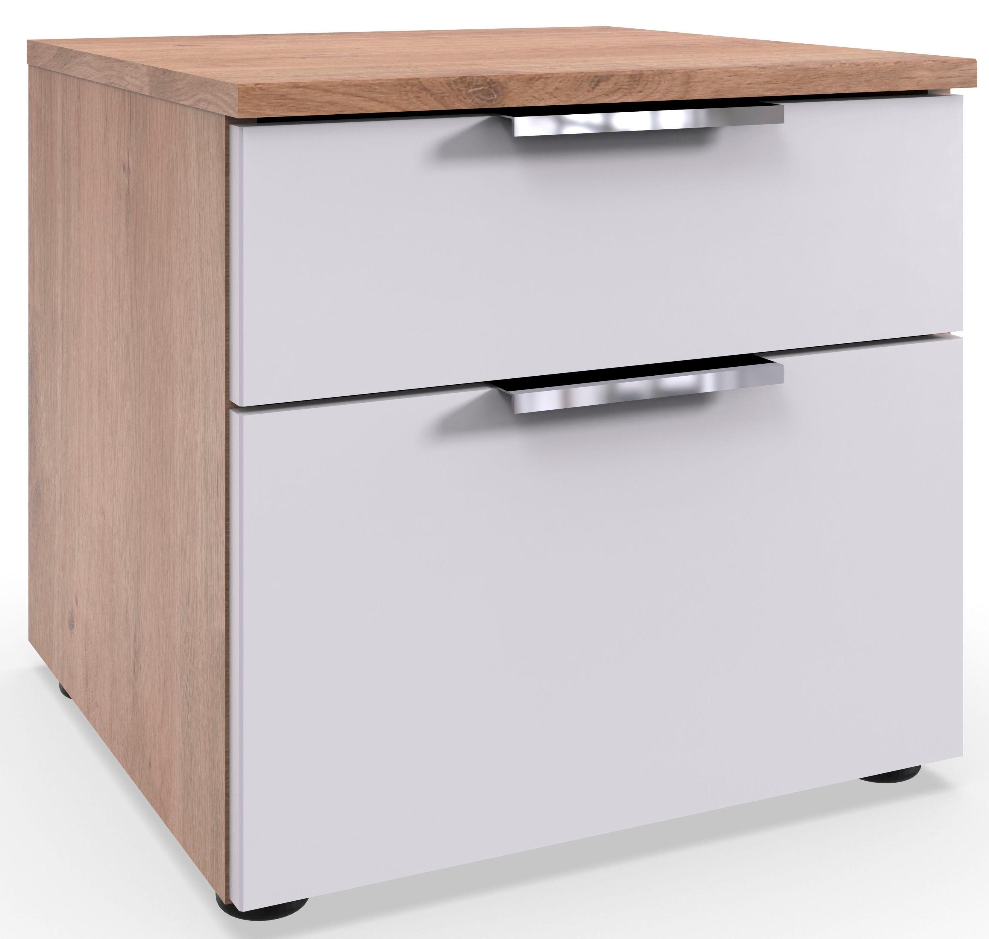 Nachtkommode WIMEX Level 2 Schubladen Weiß Modern