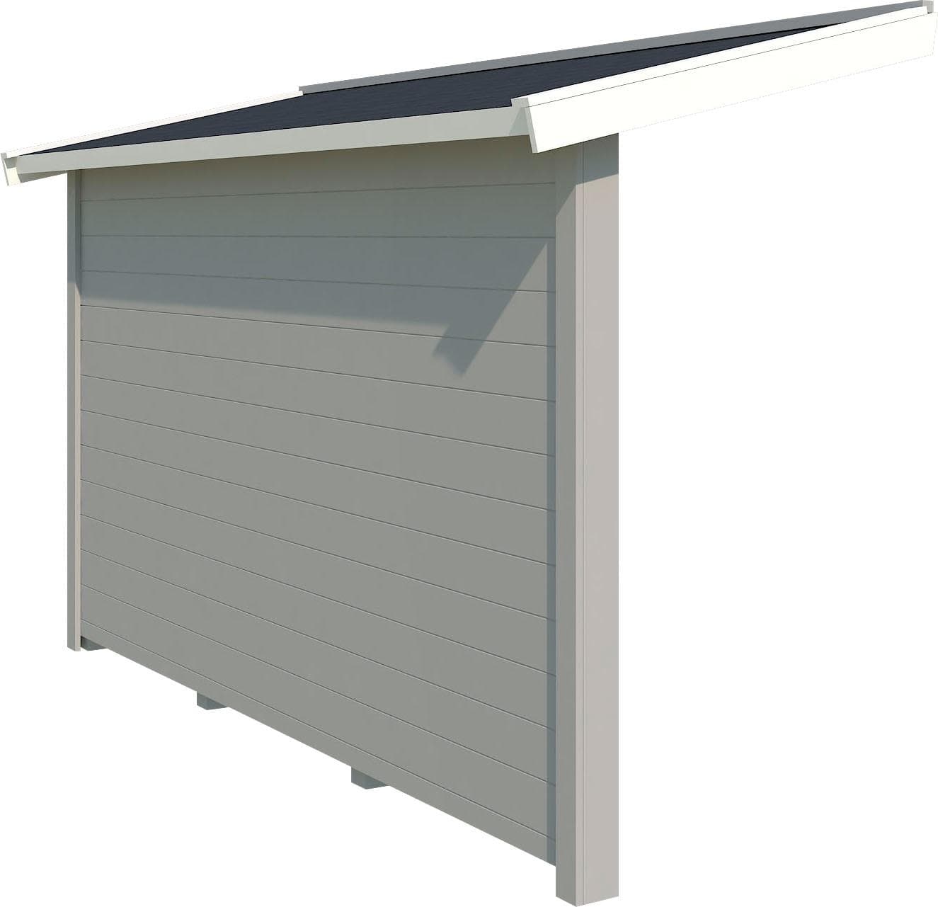 LASITA MAJA Gartenhaus-Anbaudach Schleppdach