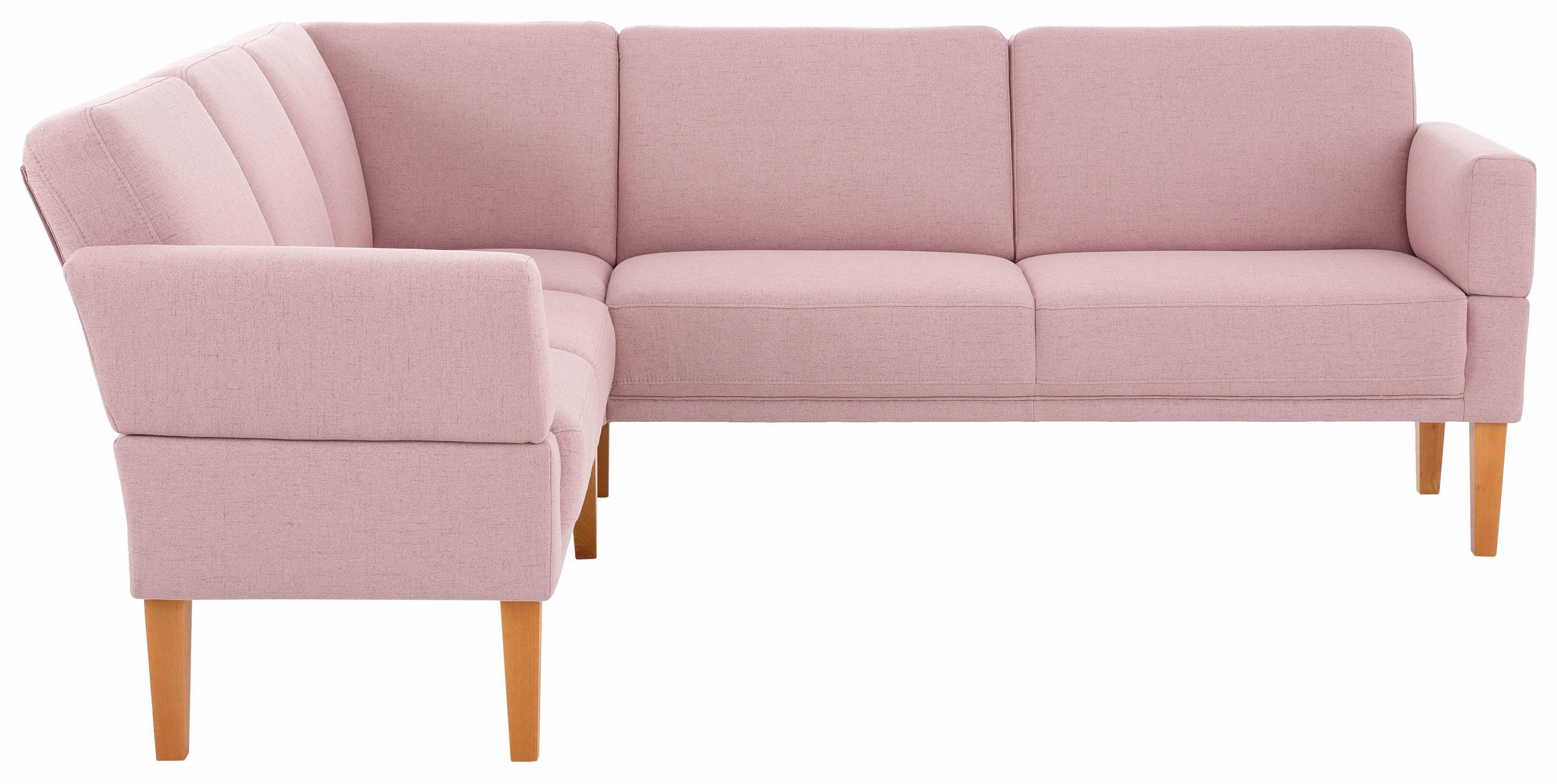 HOME AFFAIRE Eckbank Fehmarn Flamingo 5-Sitzer