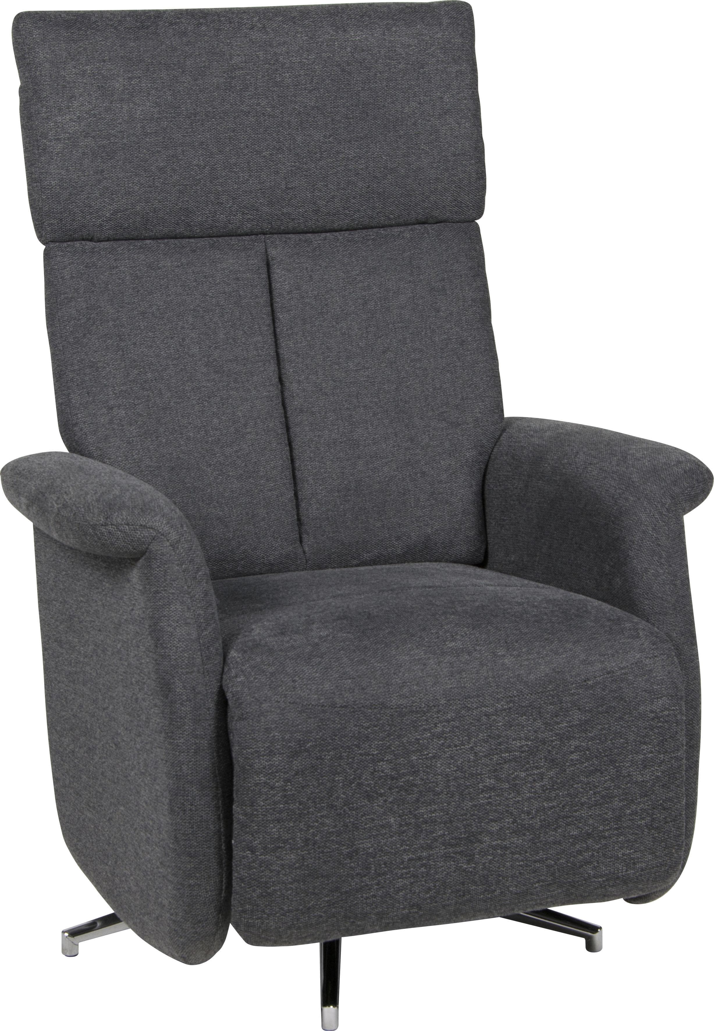 TV-Sessel Thompson Anthrazit 360° drehbar Relaxfunktion