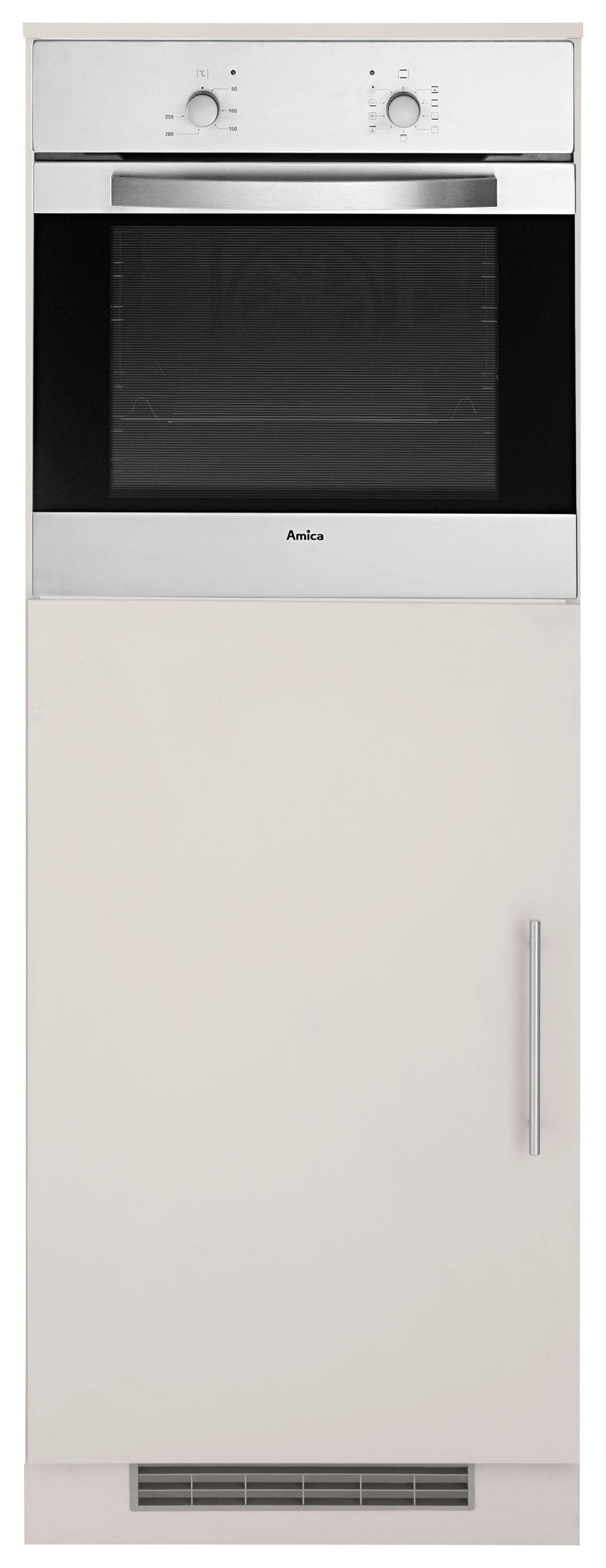 WIHO KÜCHEN Cali Backofenumbauschrank Beige Matt 60cm
