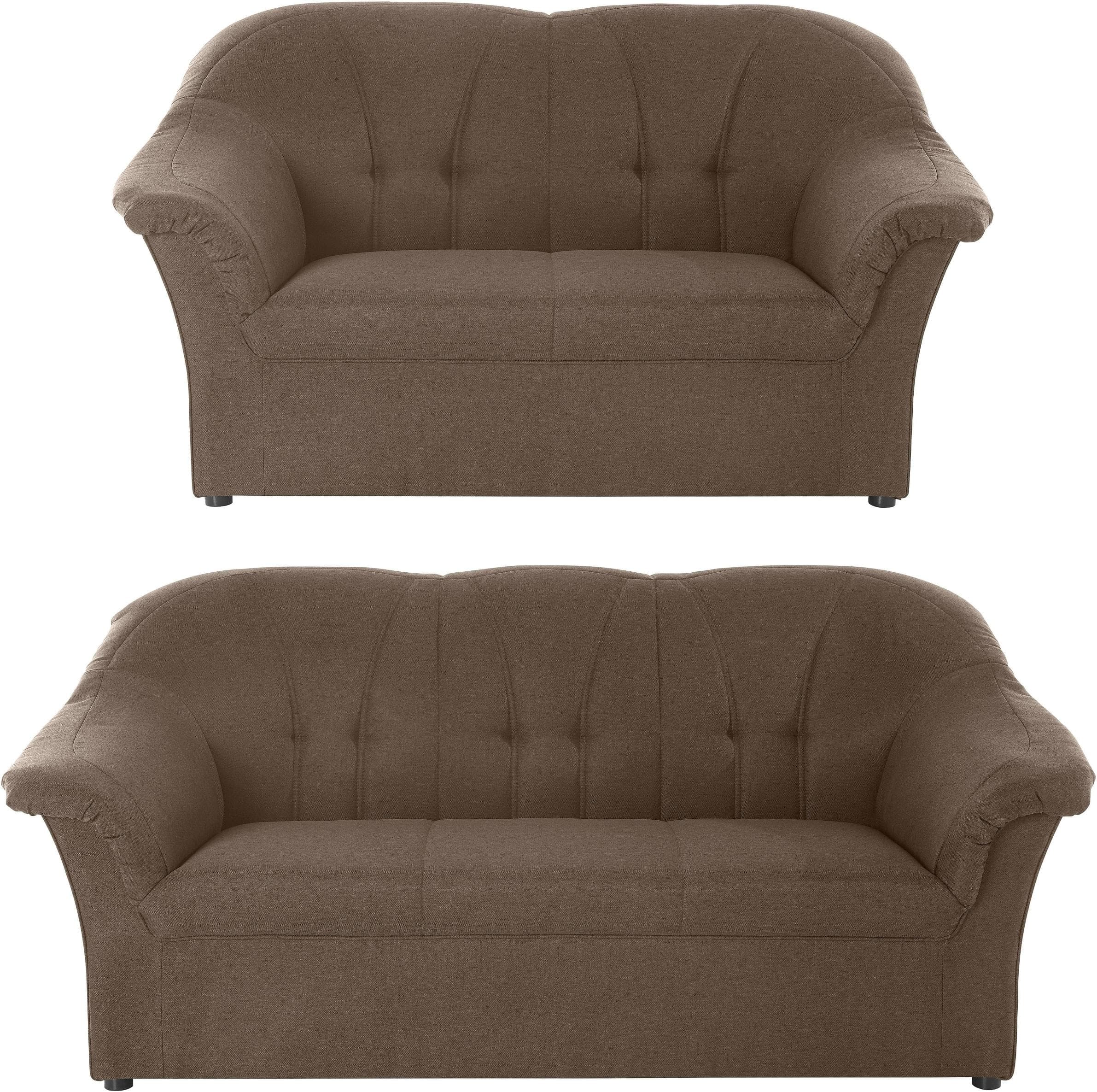 Polstergarnitur Set (3-Sitzer & 2-Sitzer)