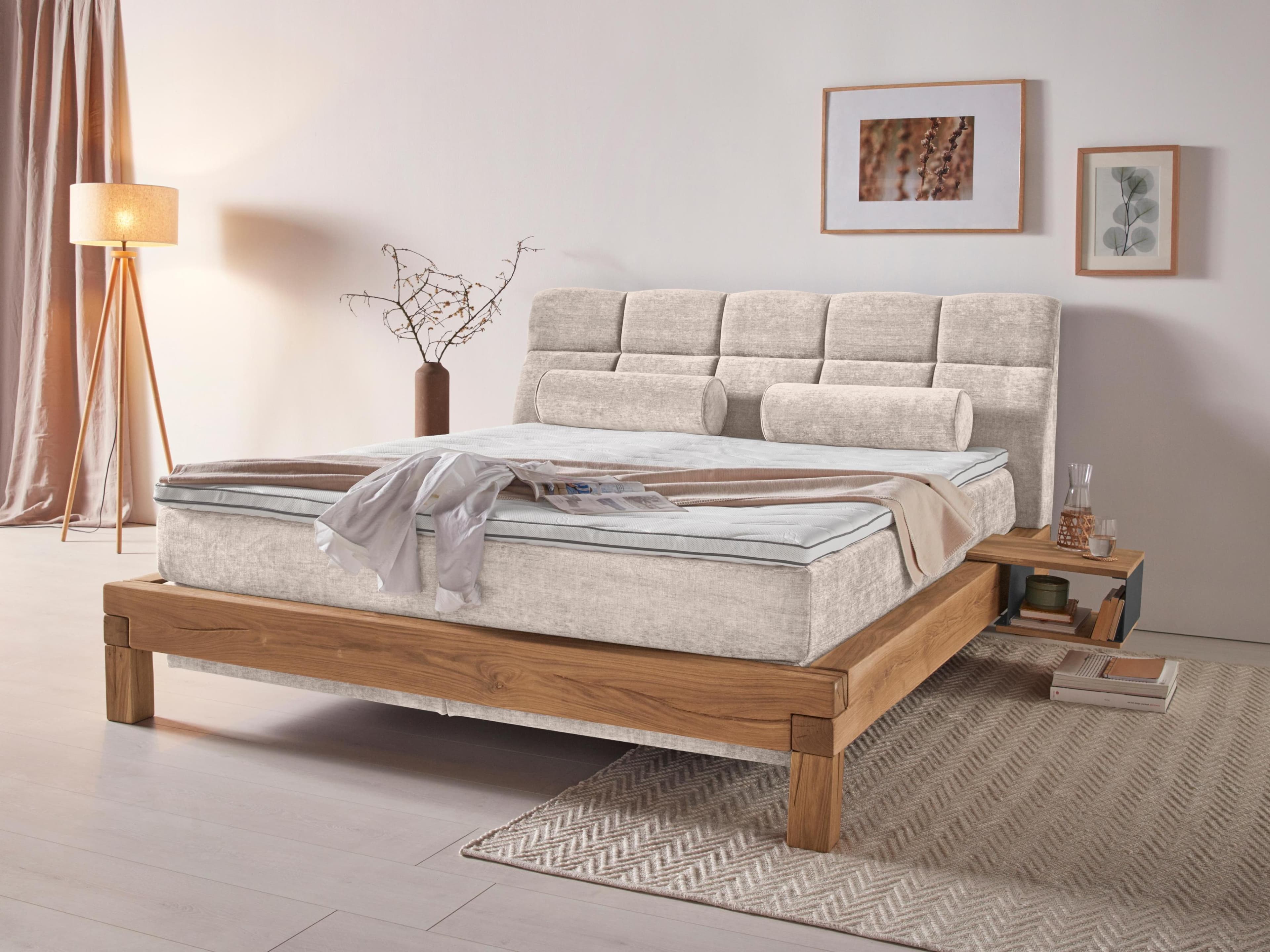 Nachhaltiges Boxspringbett mit Inside-Boxspring-Unterbau
