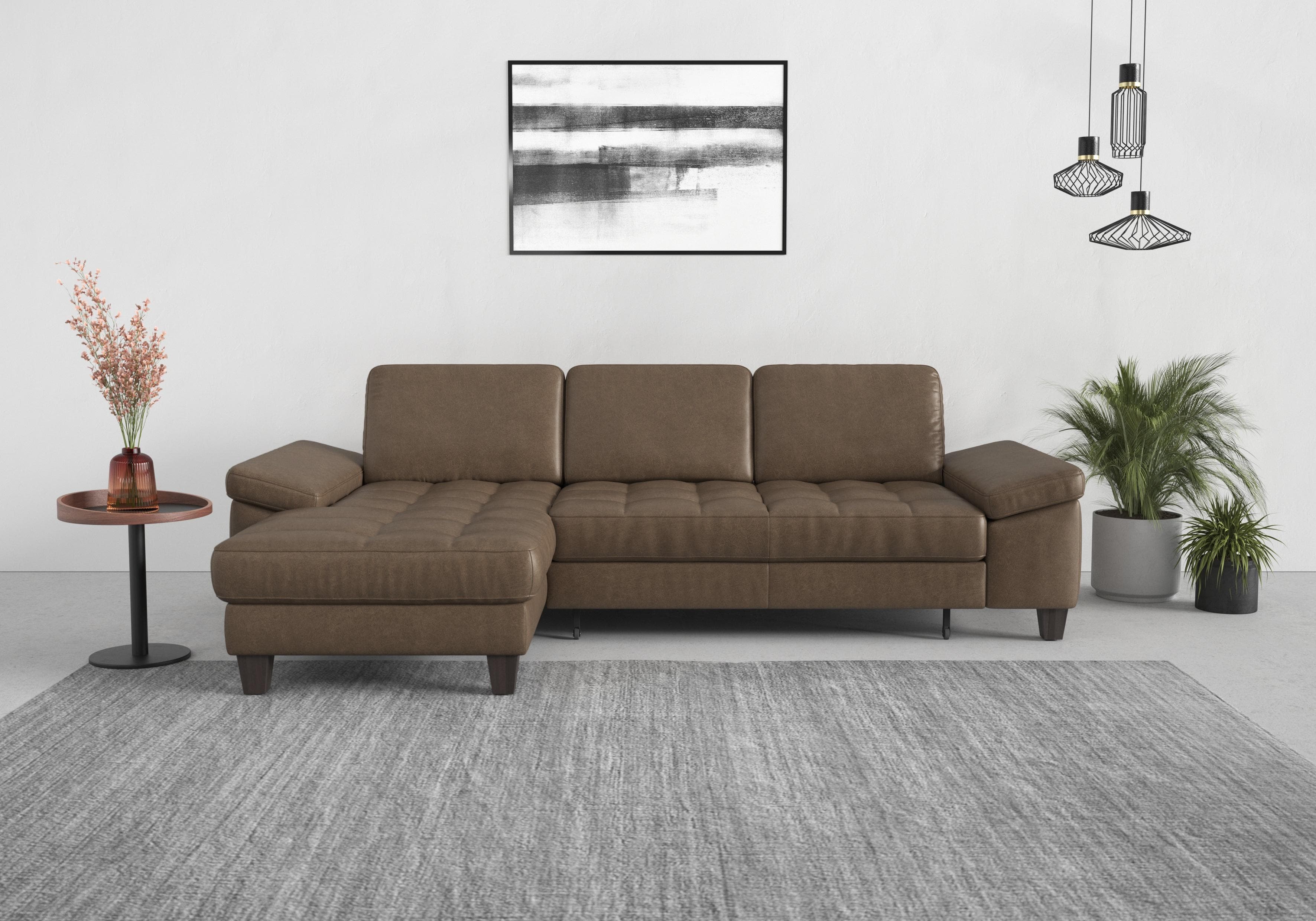 Ecksofa SIT & MORE Westham L-Form mit Bettfunktion