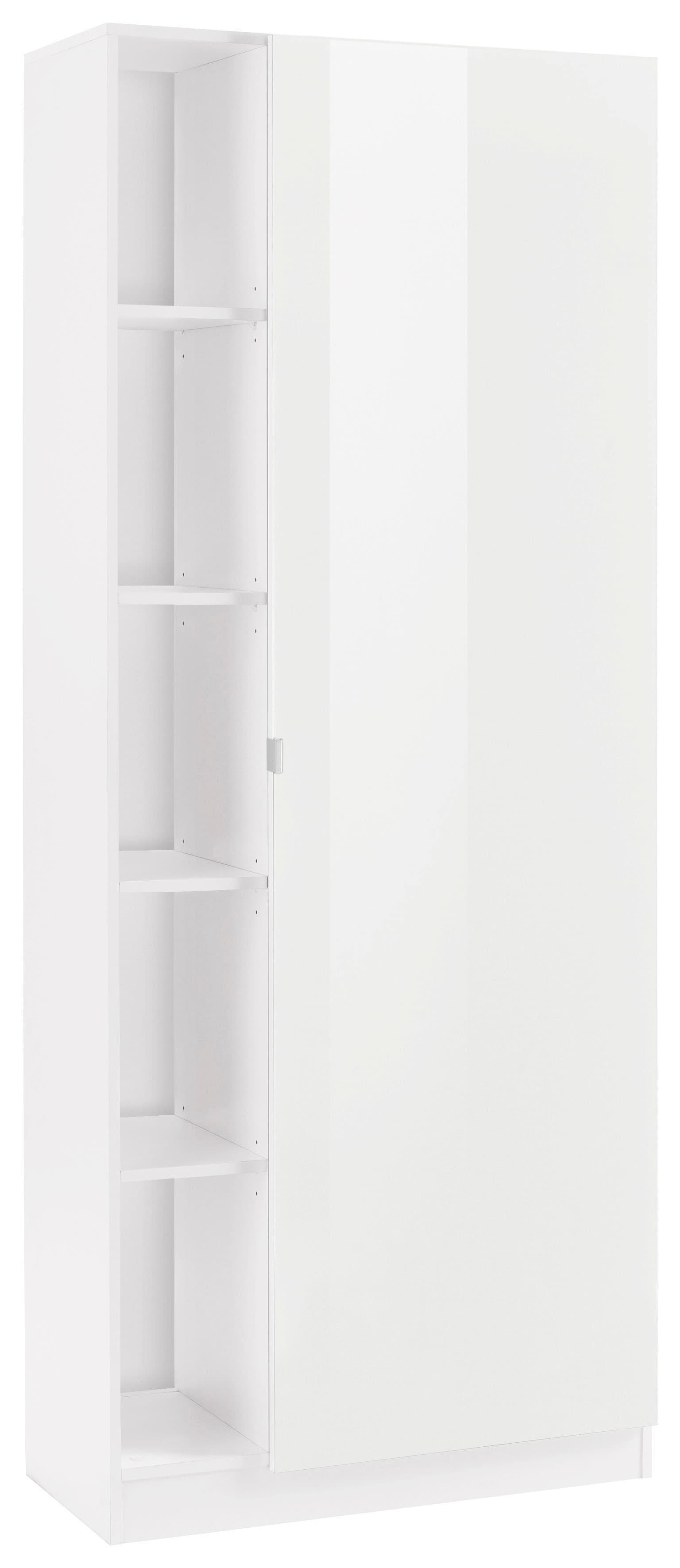 Garderobenschrank Dolly Weiß Matt/Hochglanz Borchardt Möbel
