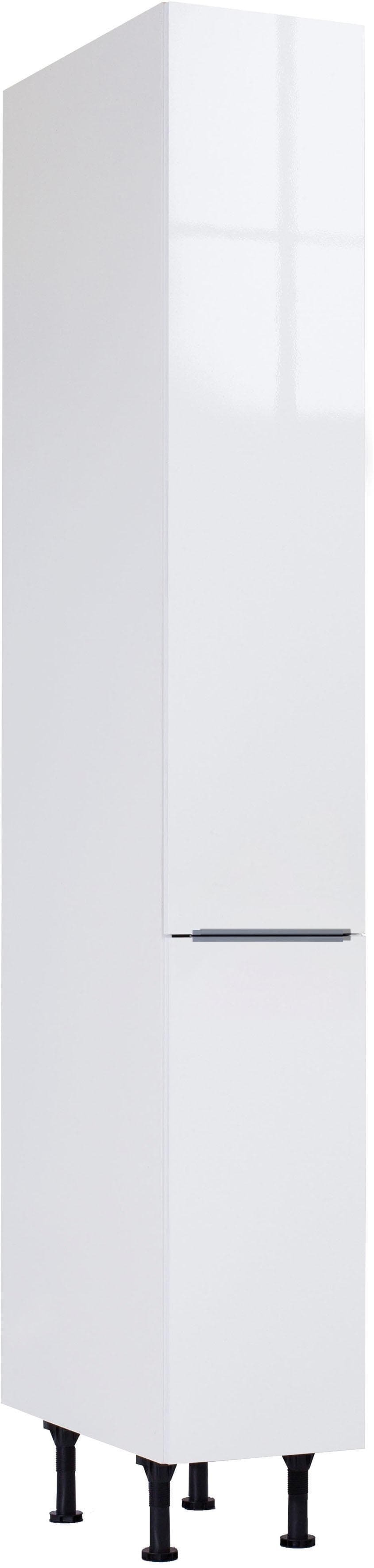 Apothekerschrank mit Vollauszügen und Soft-Close Funktion