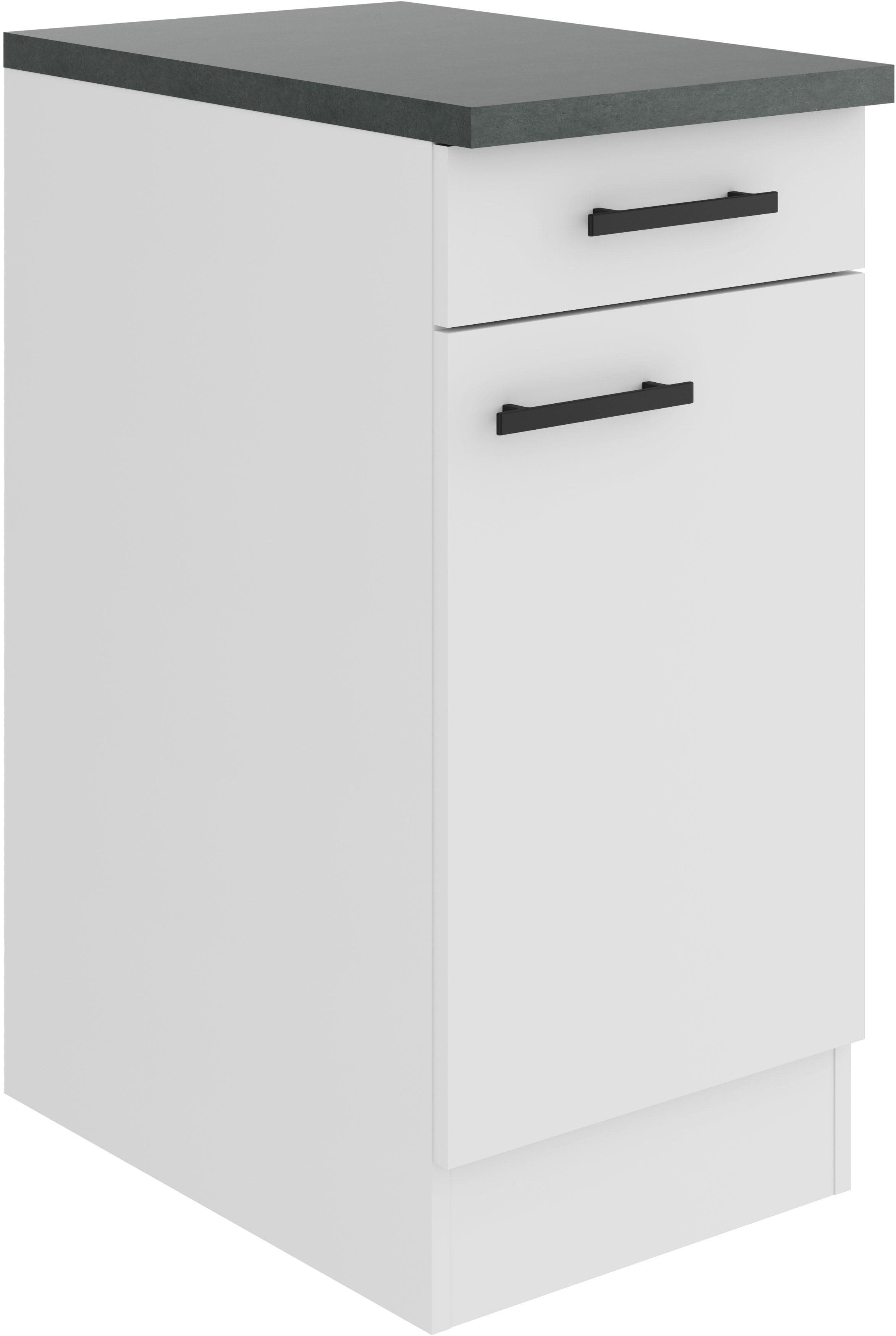 Unterschrank mit Tür und Schublade - Praktische Aufbewahrungslösung