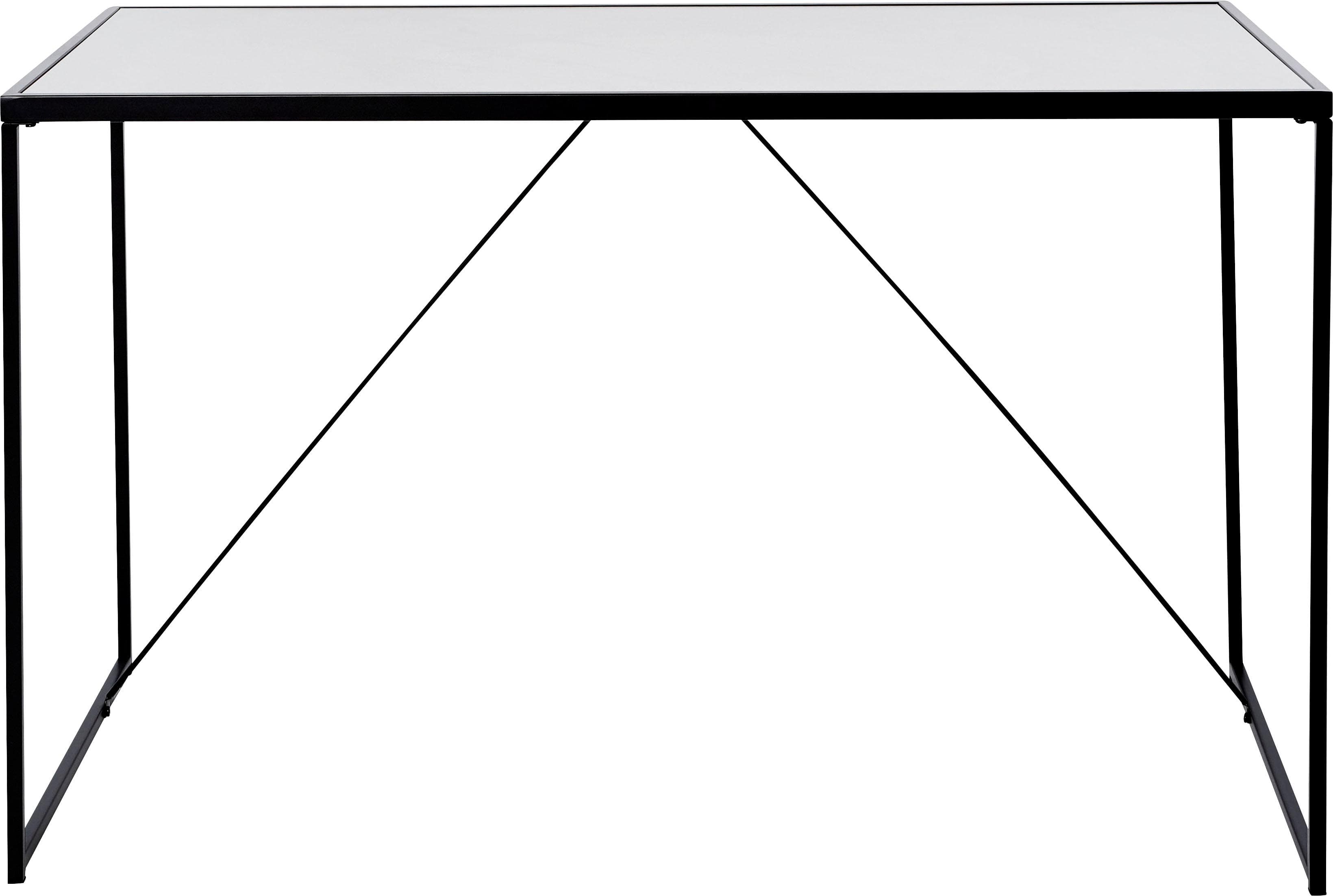 Jahnke Schreibtisch GLAM - Marmor-Look Holzwerkstoff