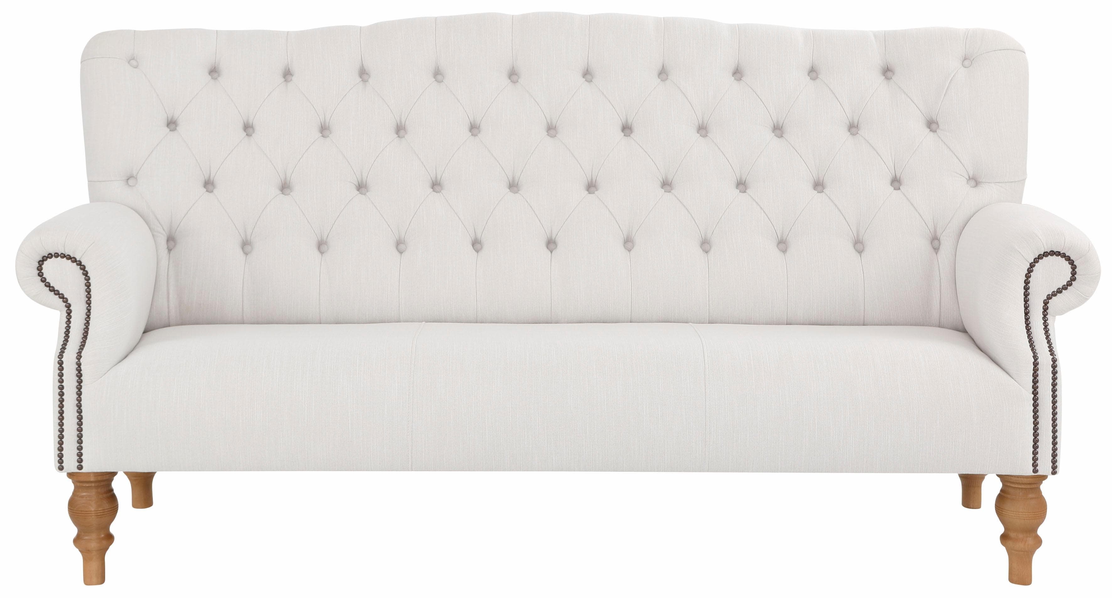 Home Affaire Chesterfield Sofa Lord Beige 3-Sitzer