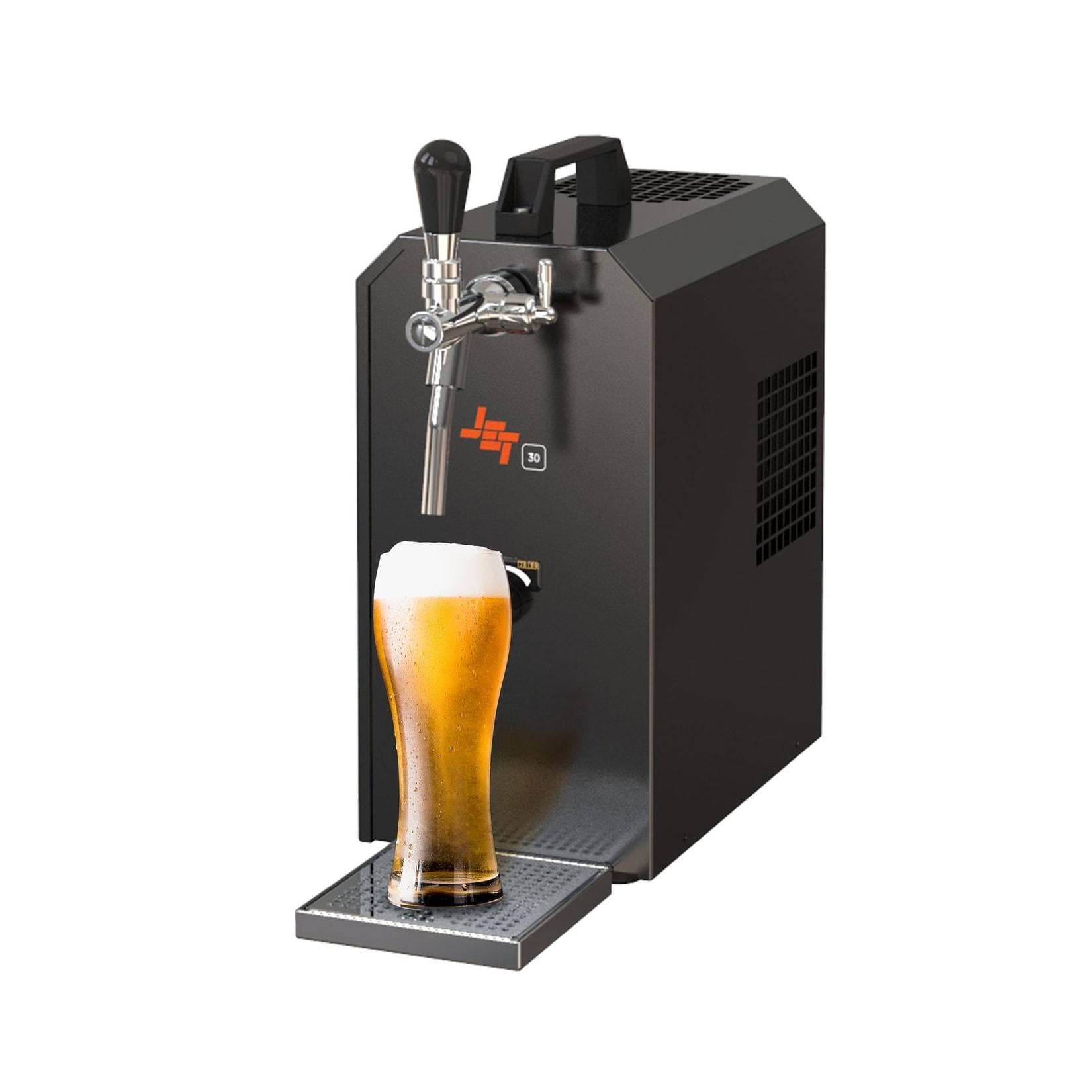 Zapfanlage JET 30K Bierkoffer mit Luftpumpe Edelstahl