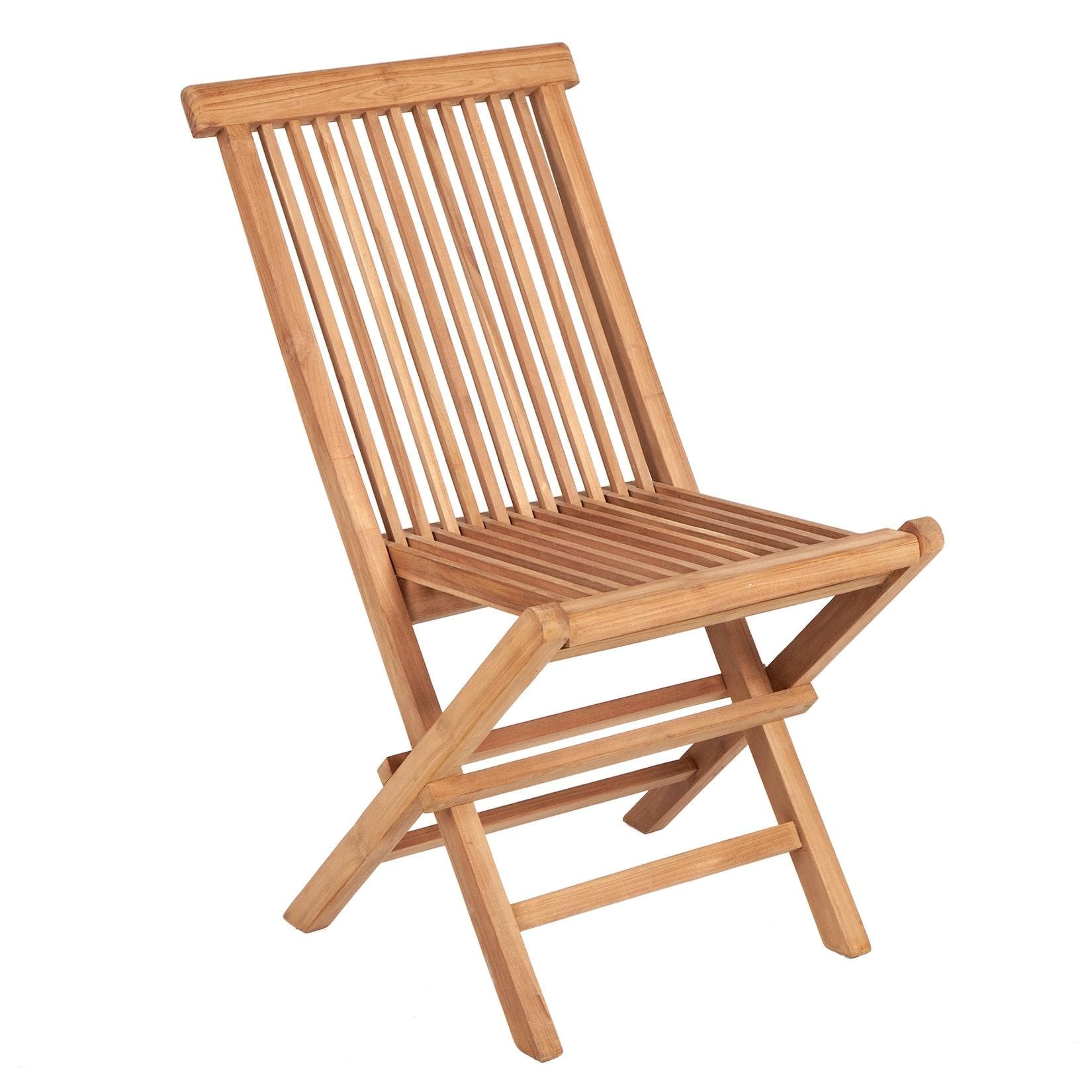 Riess Ambiente Gartenstuhl Empire Teak Massivholz Klappbar Wetterfest