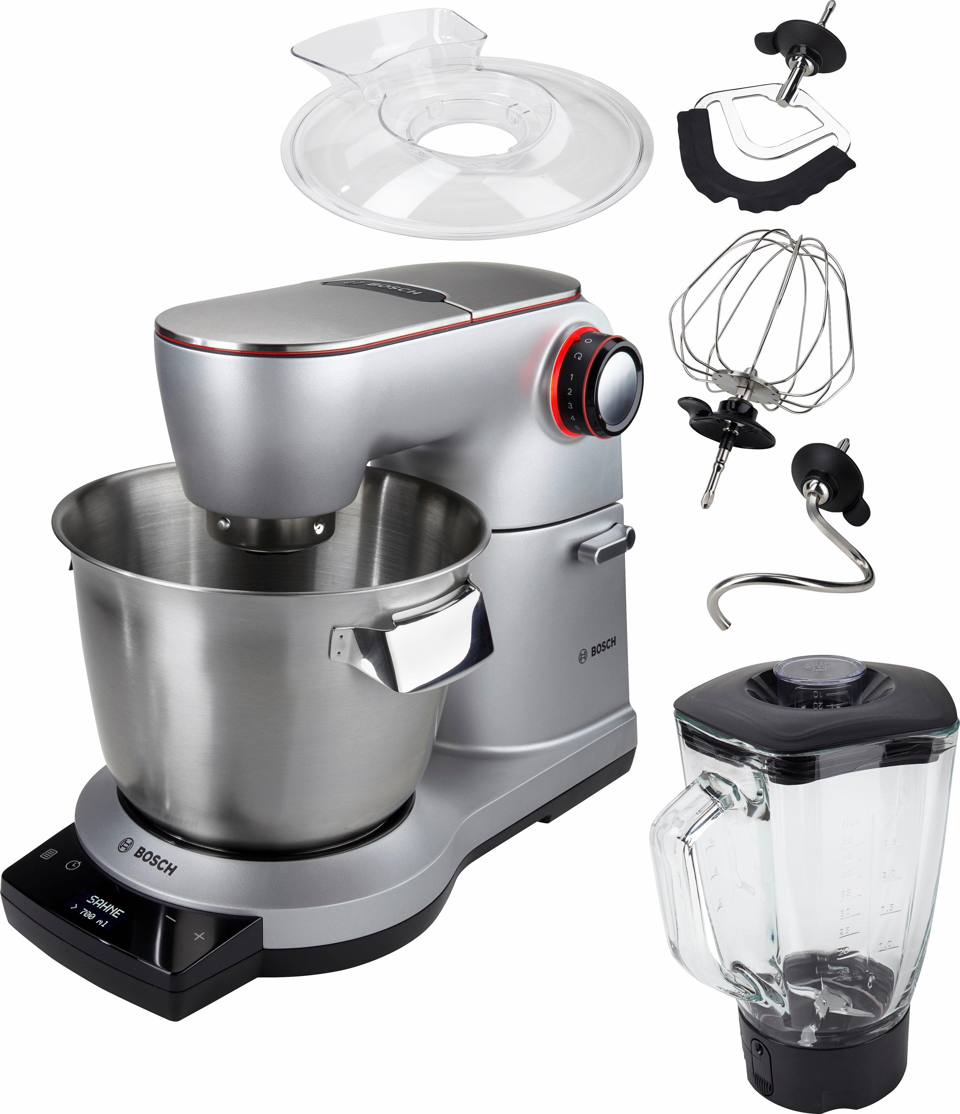 Bosch Küchenmaschine OptiMUM MUM9DT5S41 Schwarz Silber