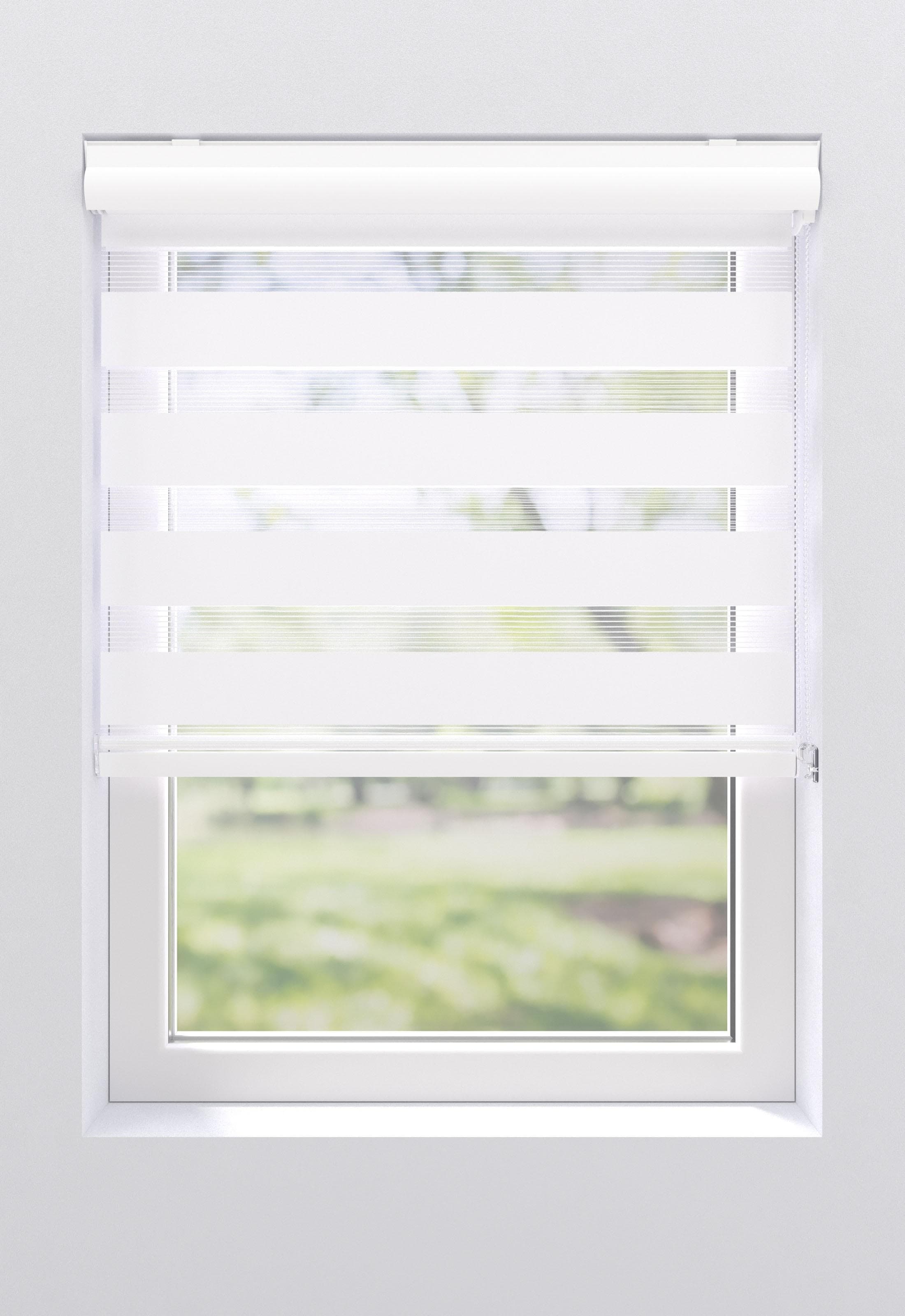 Doppelrollo Greta von My Home: Lichtschutz mit Klemmträgern und Kassette