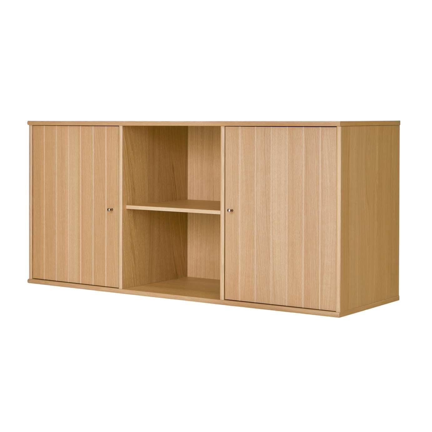 Sideboard Mistral Weiß Eiche Weiß Pigmentiert