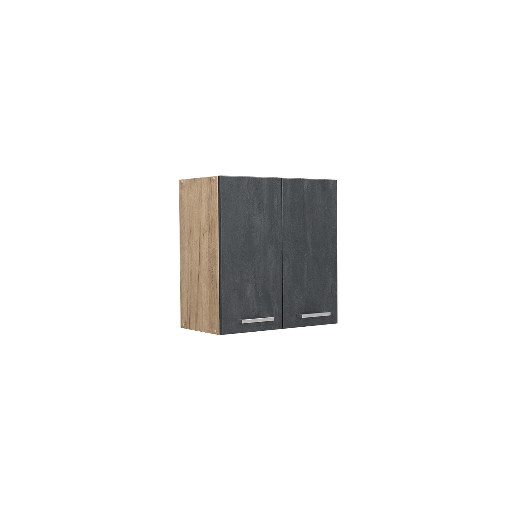 Vicco Hängeschrank R-Line Schwarz Beton Eiche