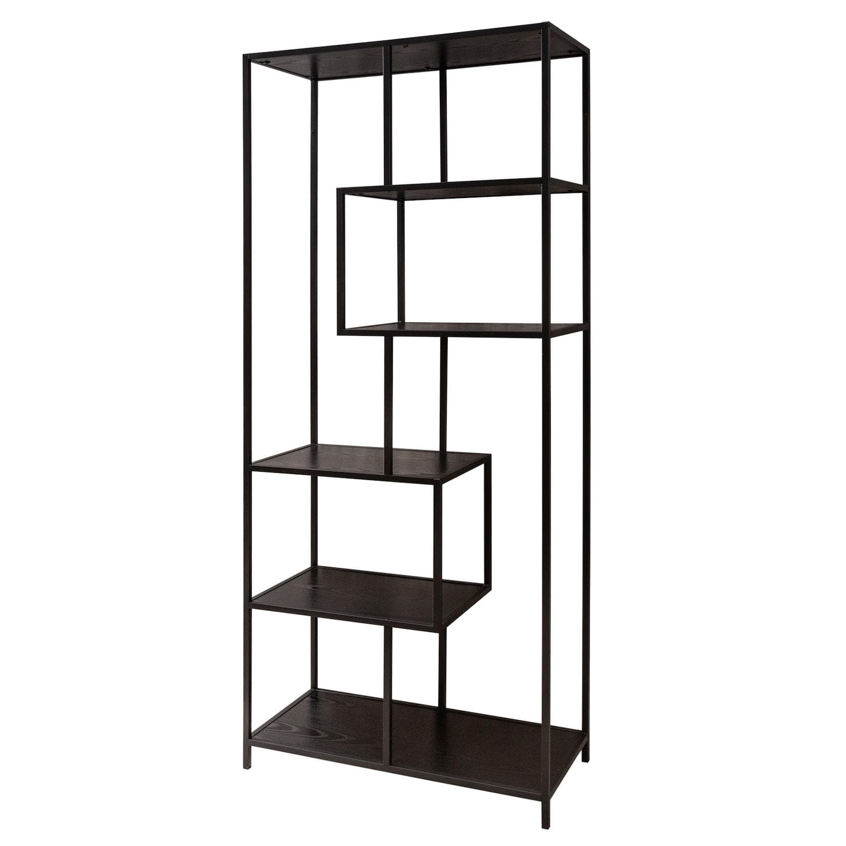 riess-ambiente Standregal SLIM LINE 185cm Schwarz Industrial