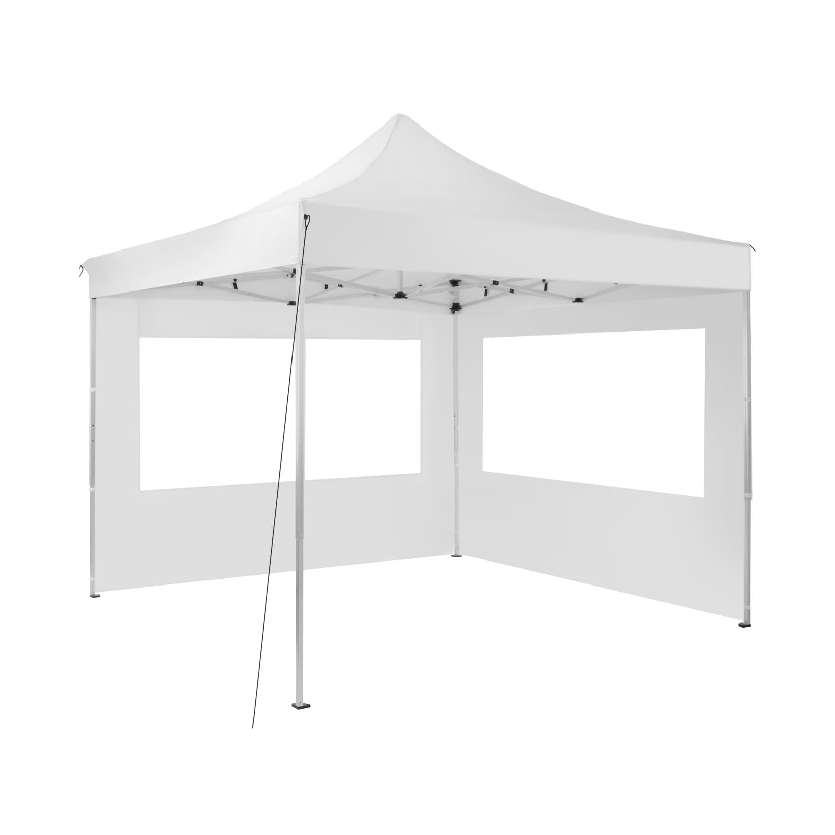 TecTake Pavillon 3x3m Aluminiumgestell Faltbar Höhenverstellbar