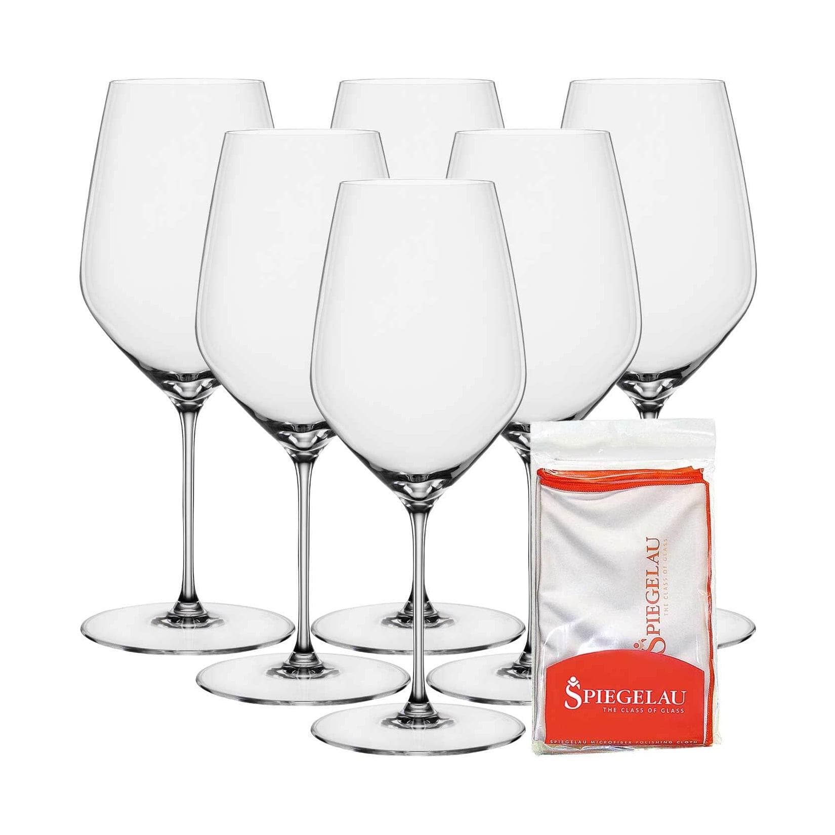 Spiegelau Bordeauxgläser 6er Set 650 ml Hi-Lite