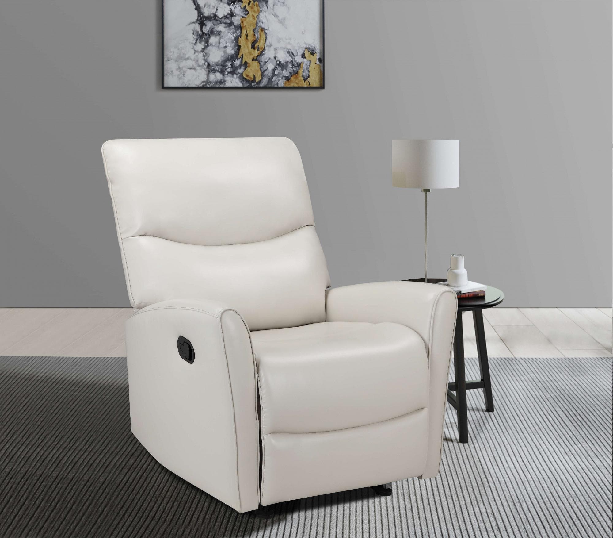 Home Affaire Relaxsessel Chesley mit Schlaffunktion Creme Kunstleder