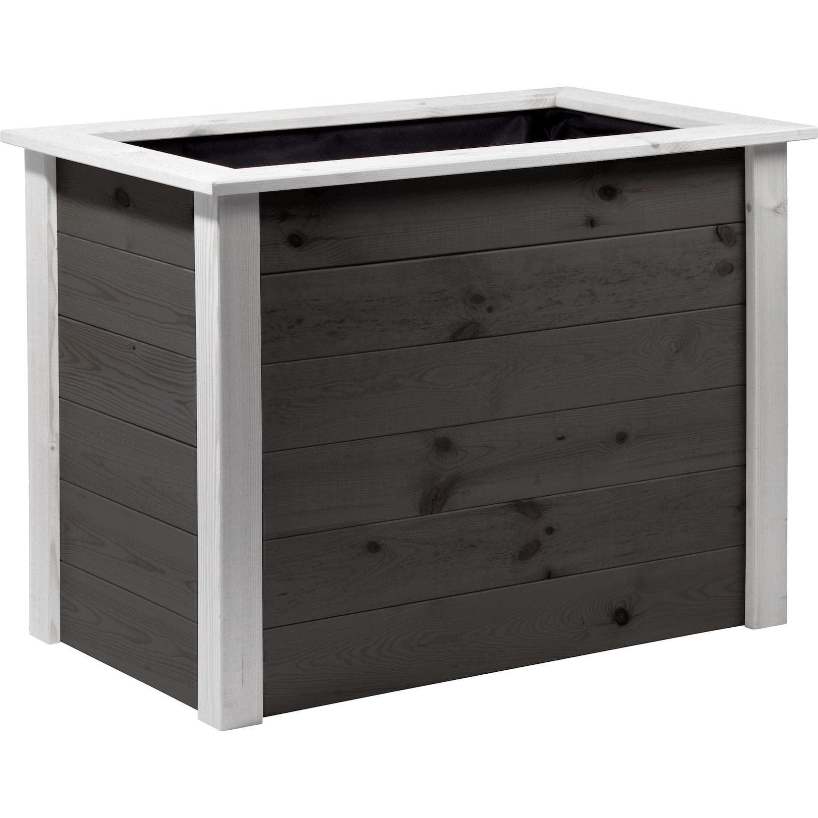 dobar Hochbeet Two-Tone mit Pflanzfolie wetterfest