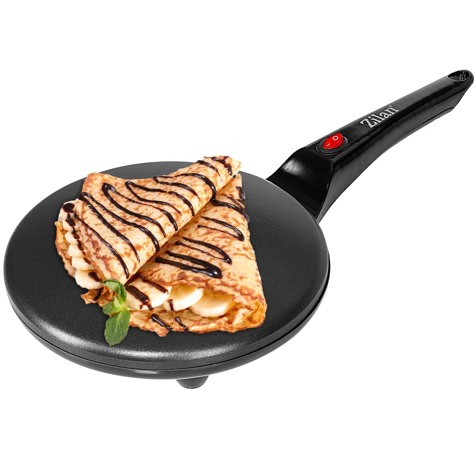 Zilan Crepes Maker 20cm Antihaftbeschichtung Cool-Touch-Griff