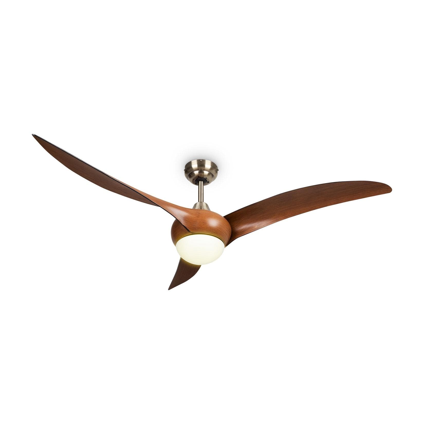 Klarstein Monteverde Deckenventilator mit Beleuchtung, Fernbedienung