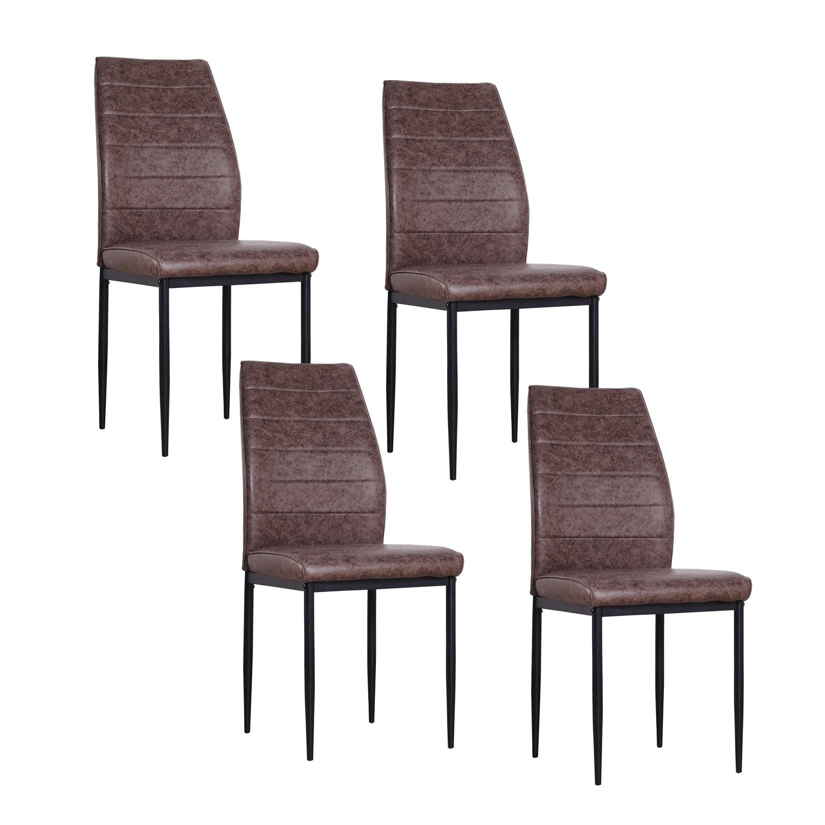 HTI-Living Stuhl Madison Antikbraun Modernes Design Vintage-Optik