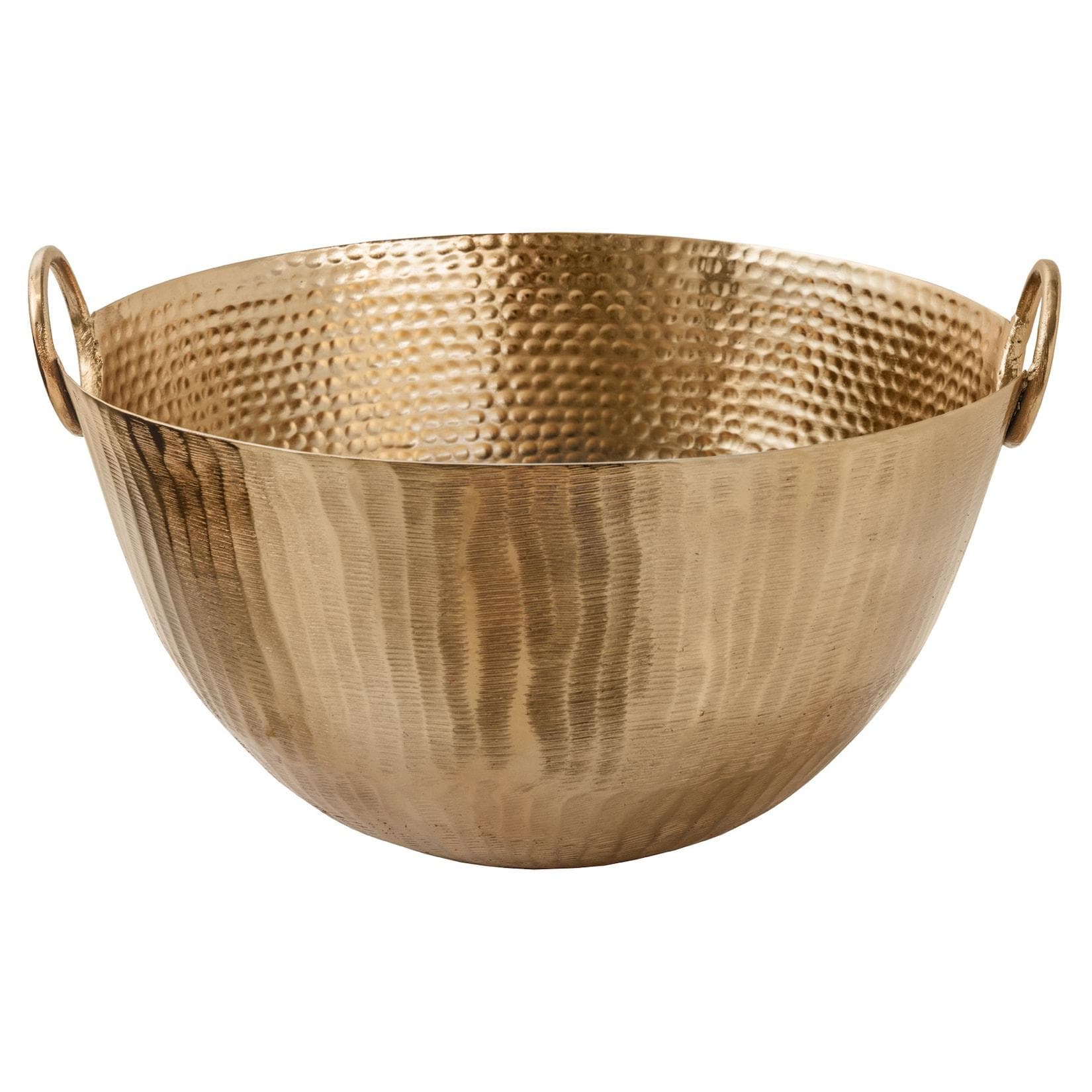 riess-ambiente Dekoschale ORIENT 40cm Gold Hammerschlag Handarbeit