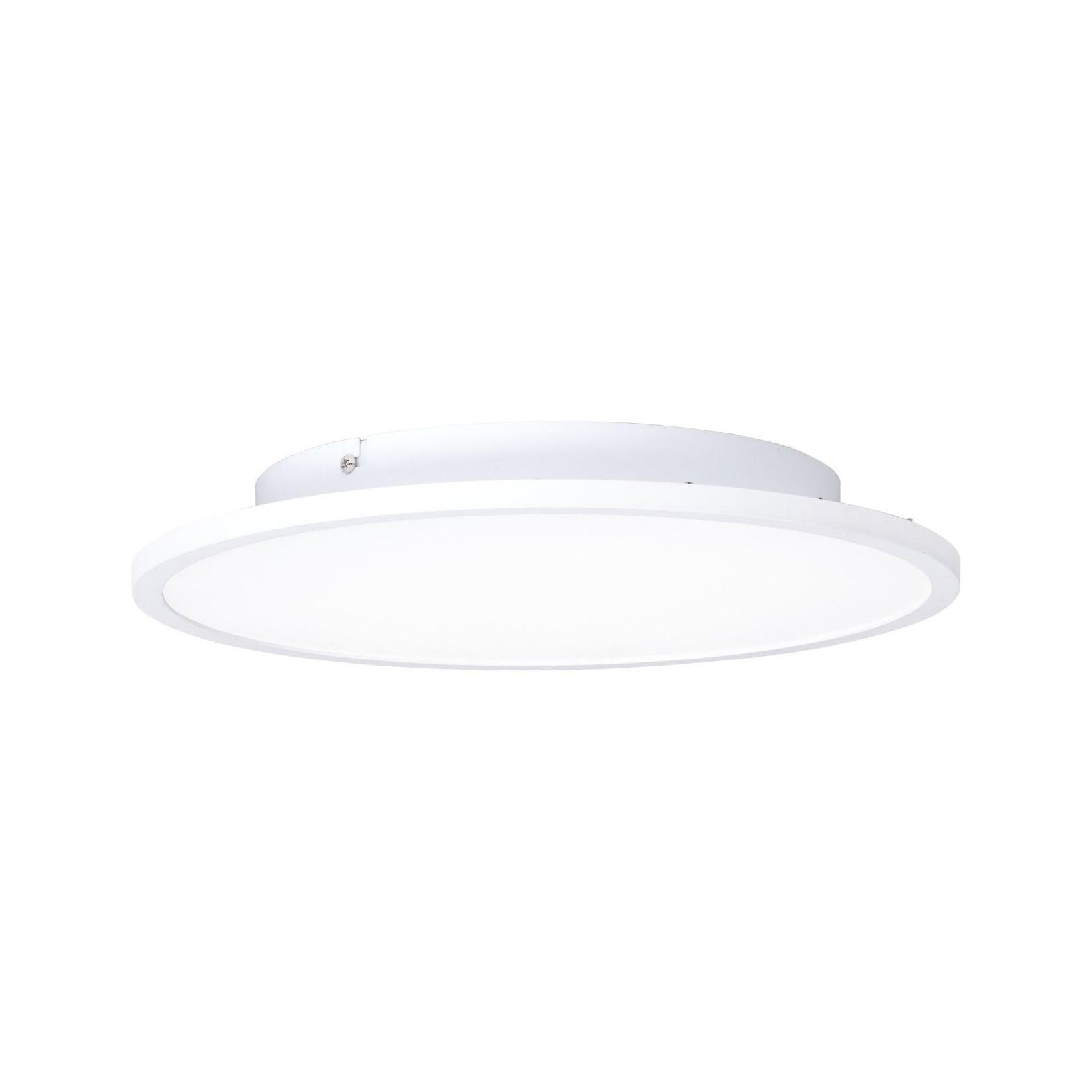 BRILLIANT Buffi LED Deckenleuchte 35cm Sand/Weiß Kaltweiß