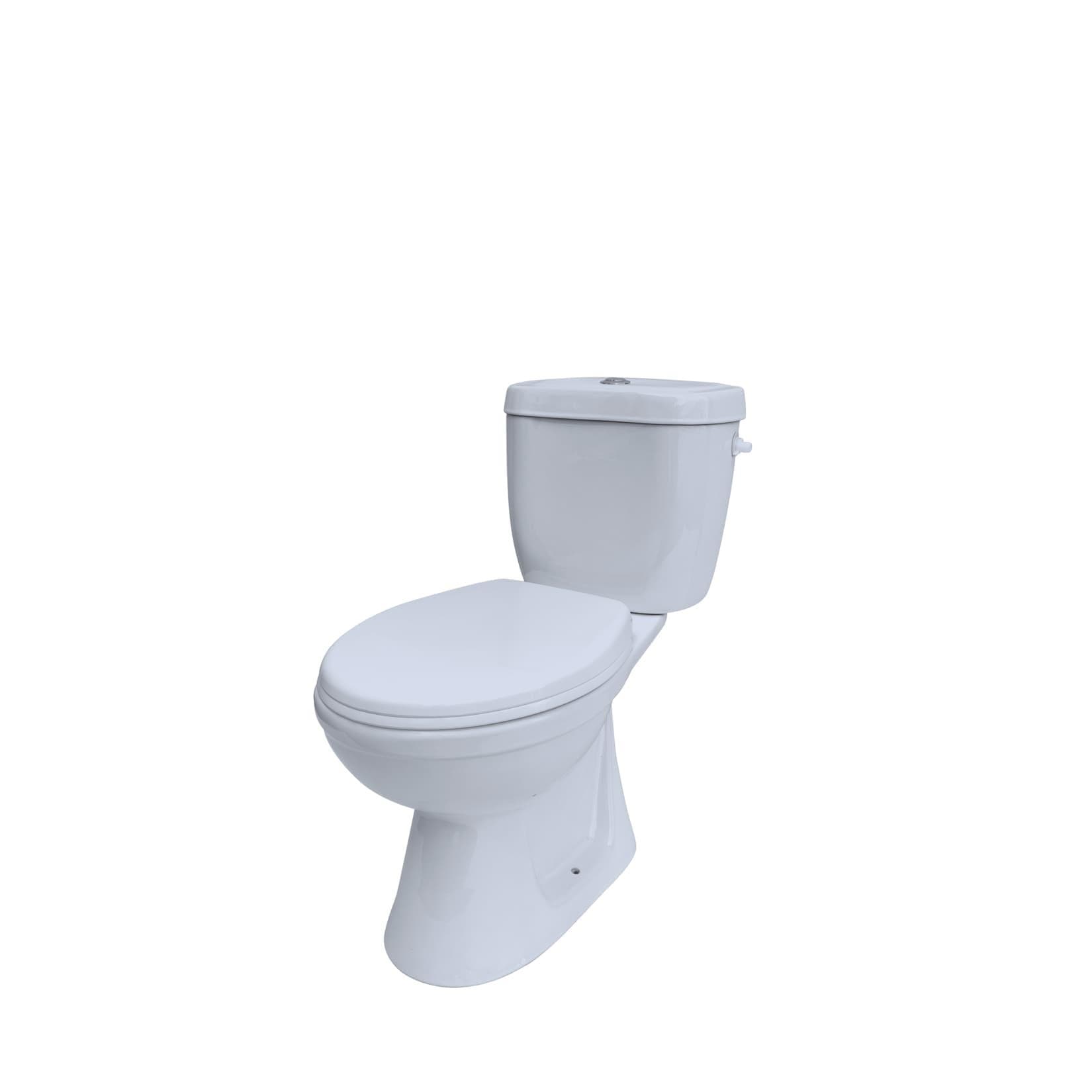 sanicomfort Stand-WC Tiefspüler weiß inkl. Sitz