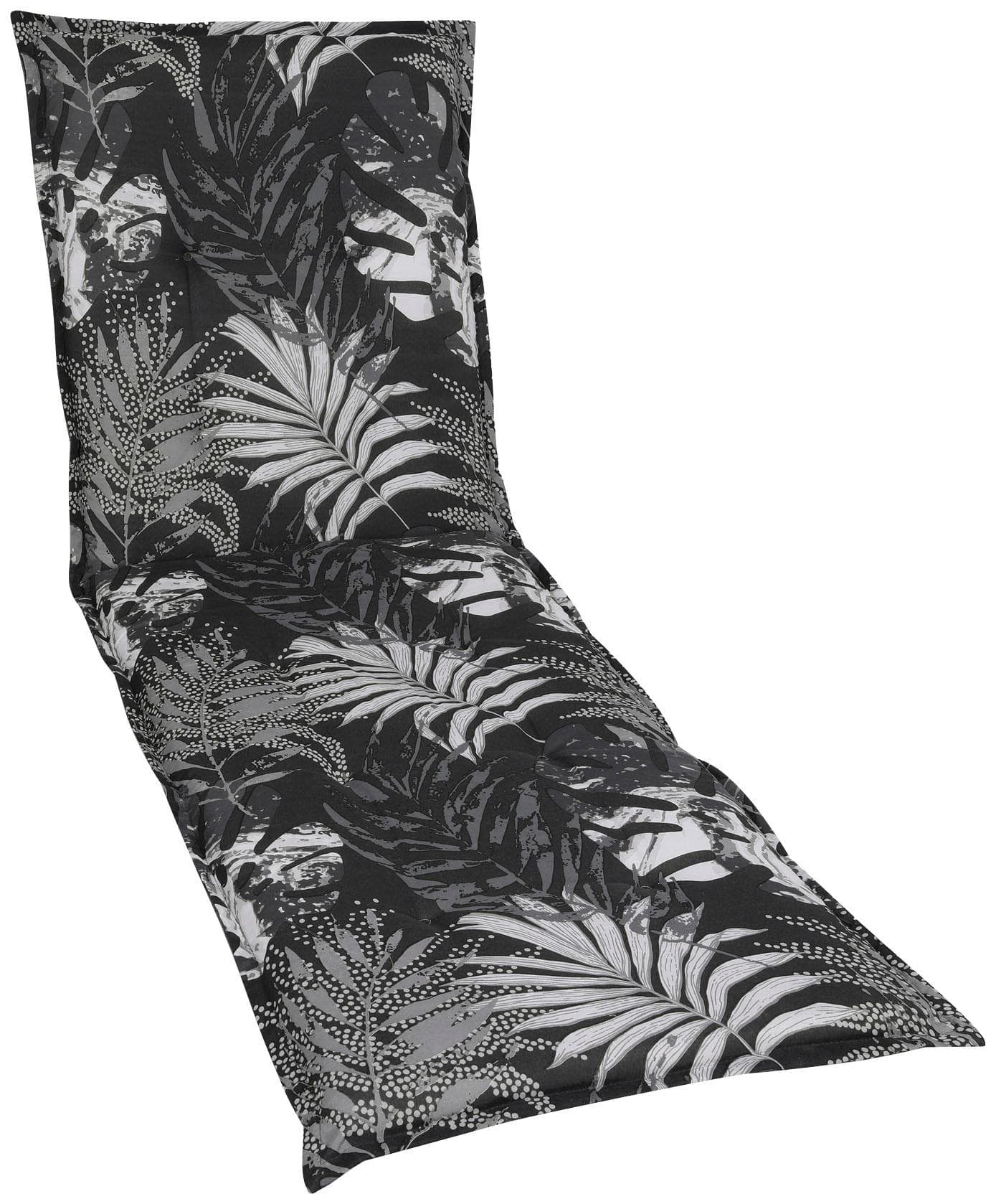 GO-DE Liegenauflage Schwarz UV-beständig Baumwolle Polyester
