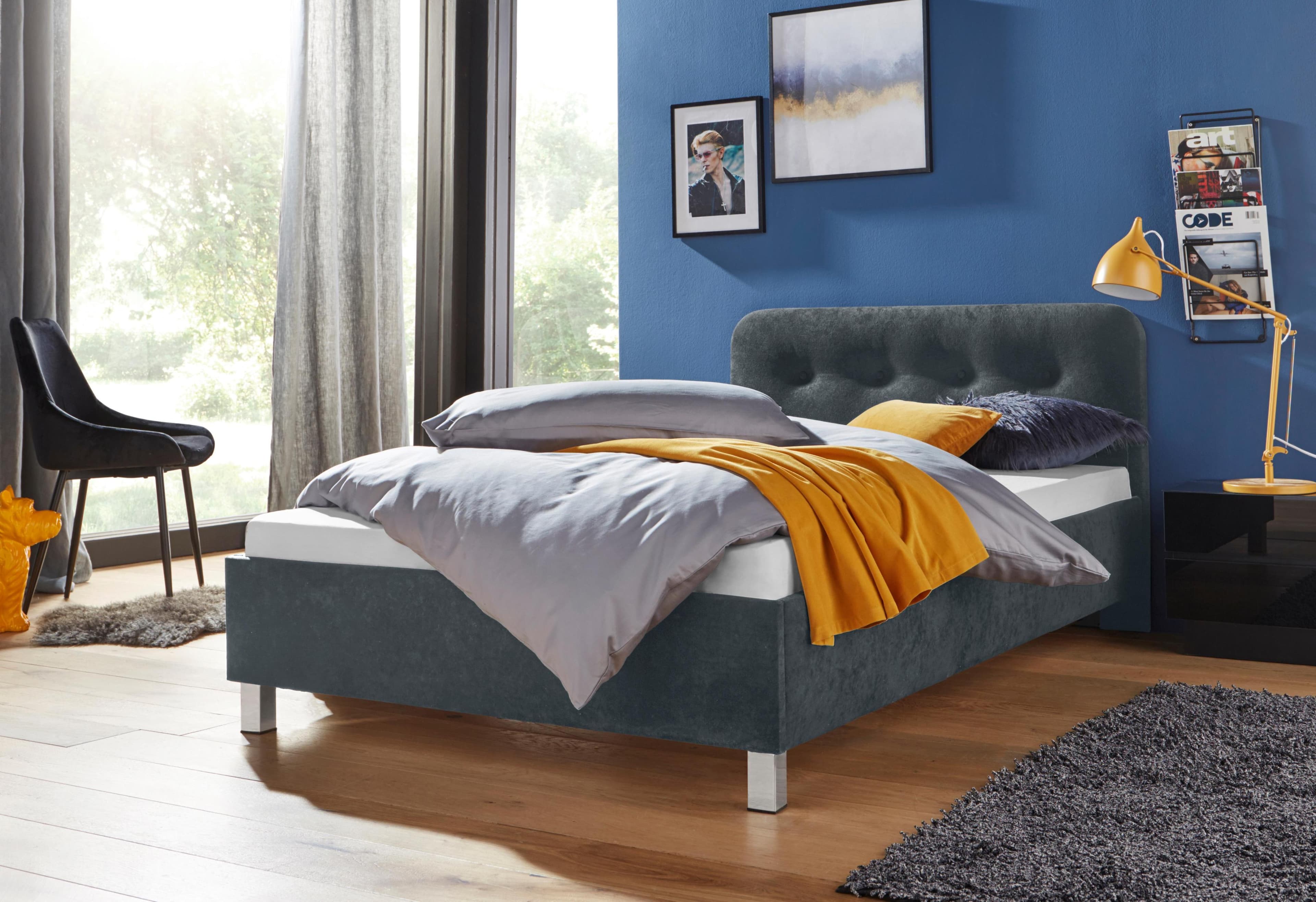 Luxuriöse Polsterbetten - Entspannen in Vulkan-Design