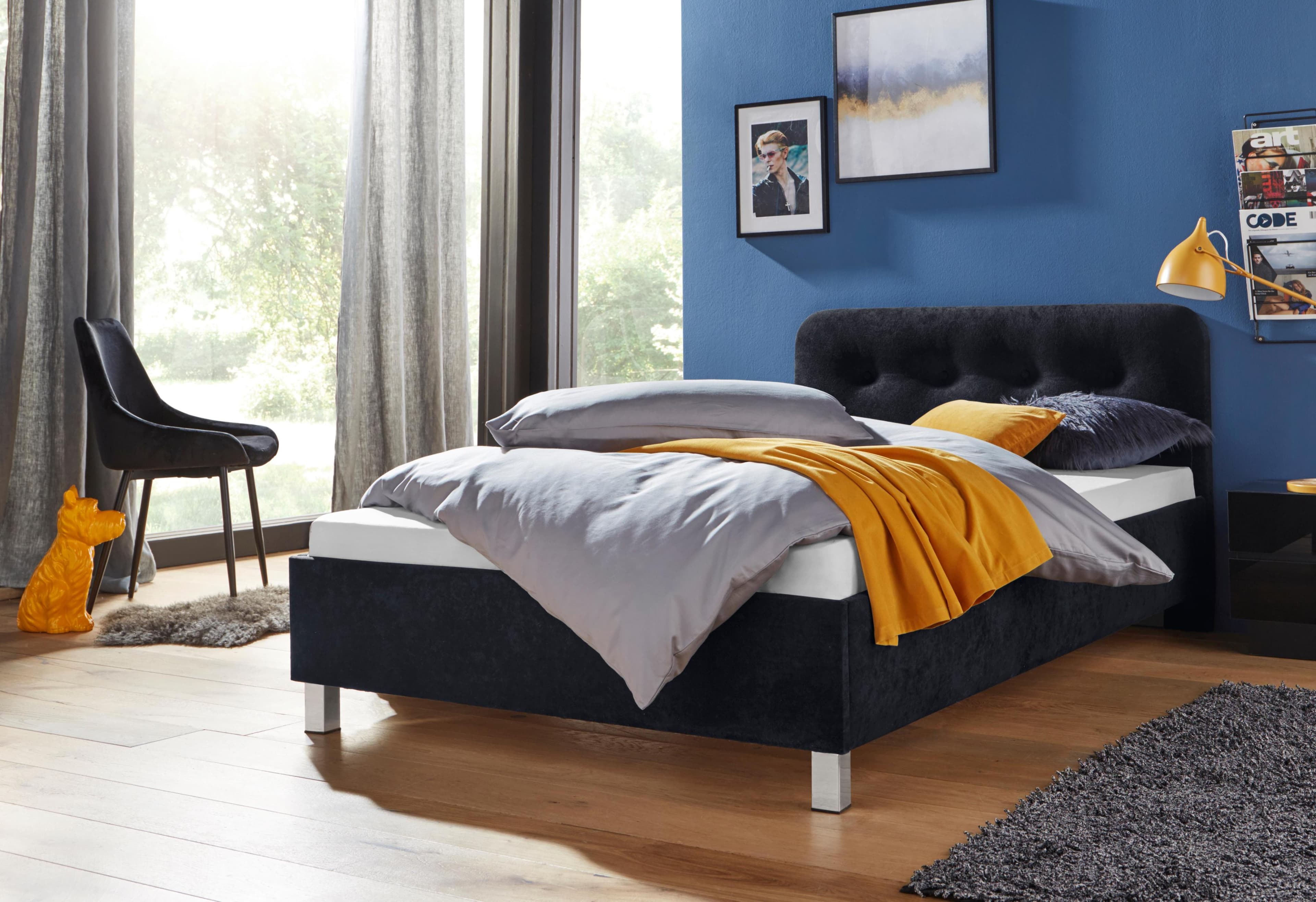 Luxuriöse Polsterbetten - Entspannen in Vulkan-Design