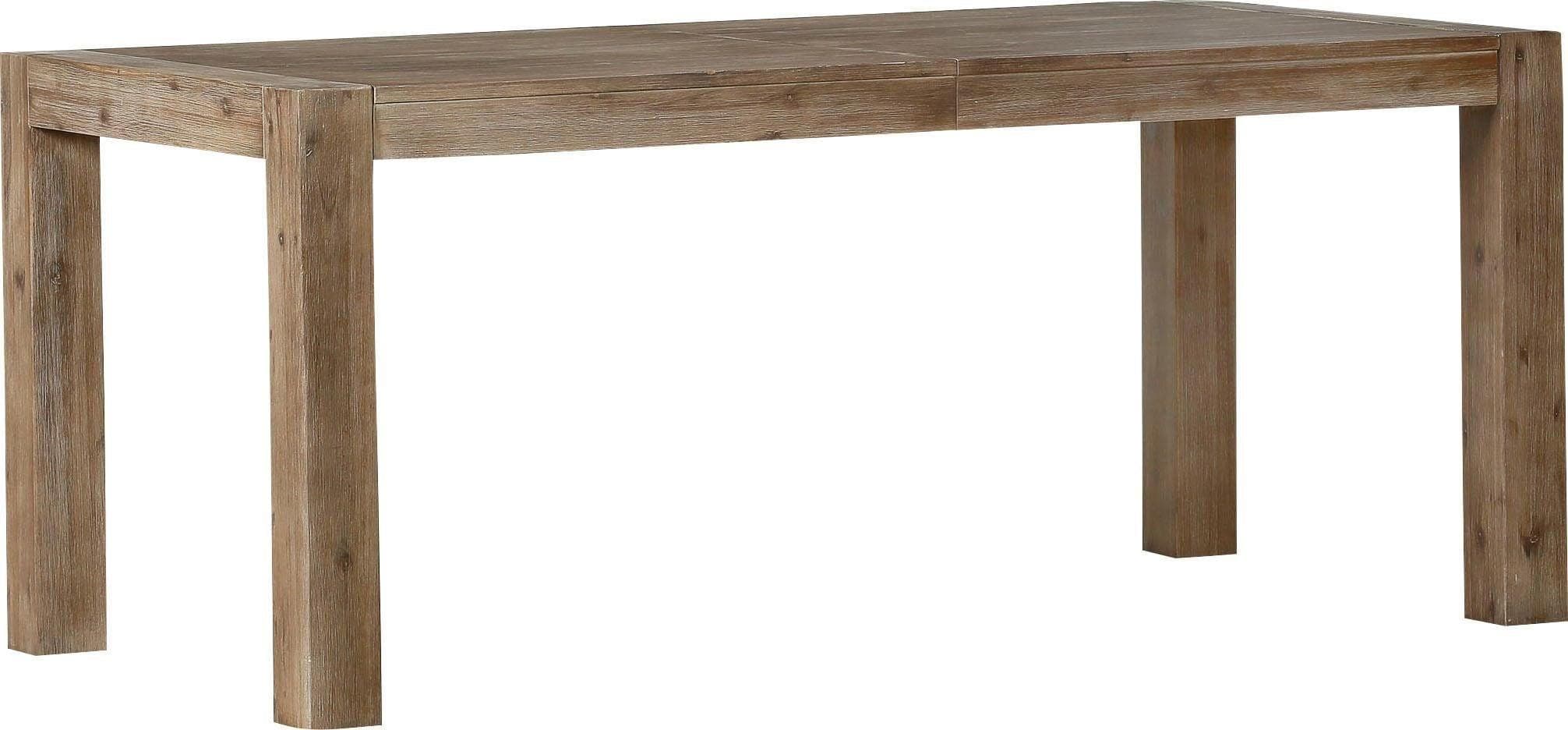 GUTMANN FACTORY Esstisch Tulsa Massivholz Braun