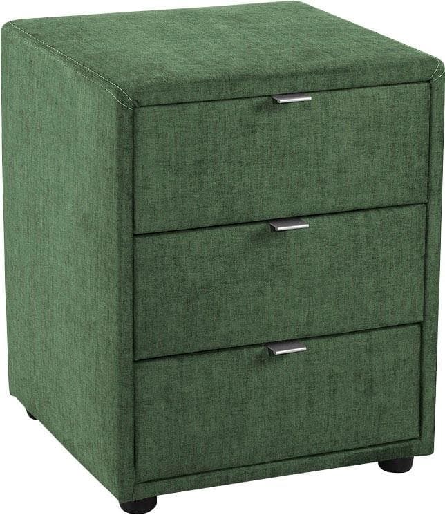 Jockenhöfer Nachtkonsole Lore Dunkelgrün 3 Schubladen