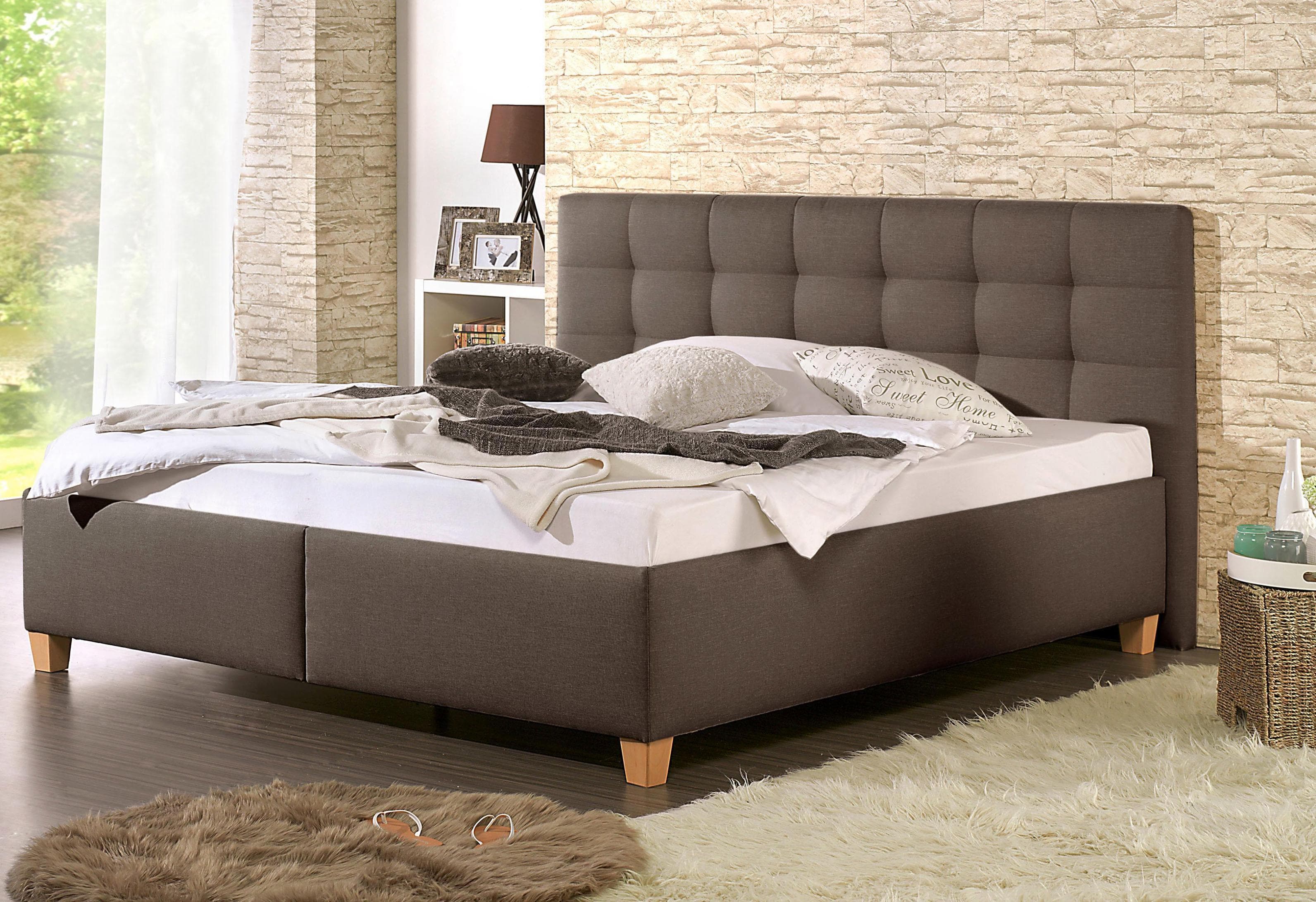 Polsterbett mit Matratze - H2, H3 & H4 Härtegrade