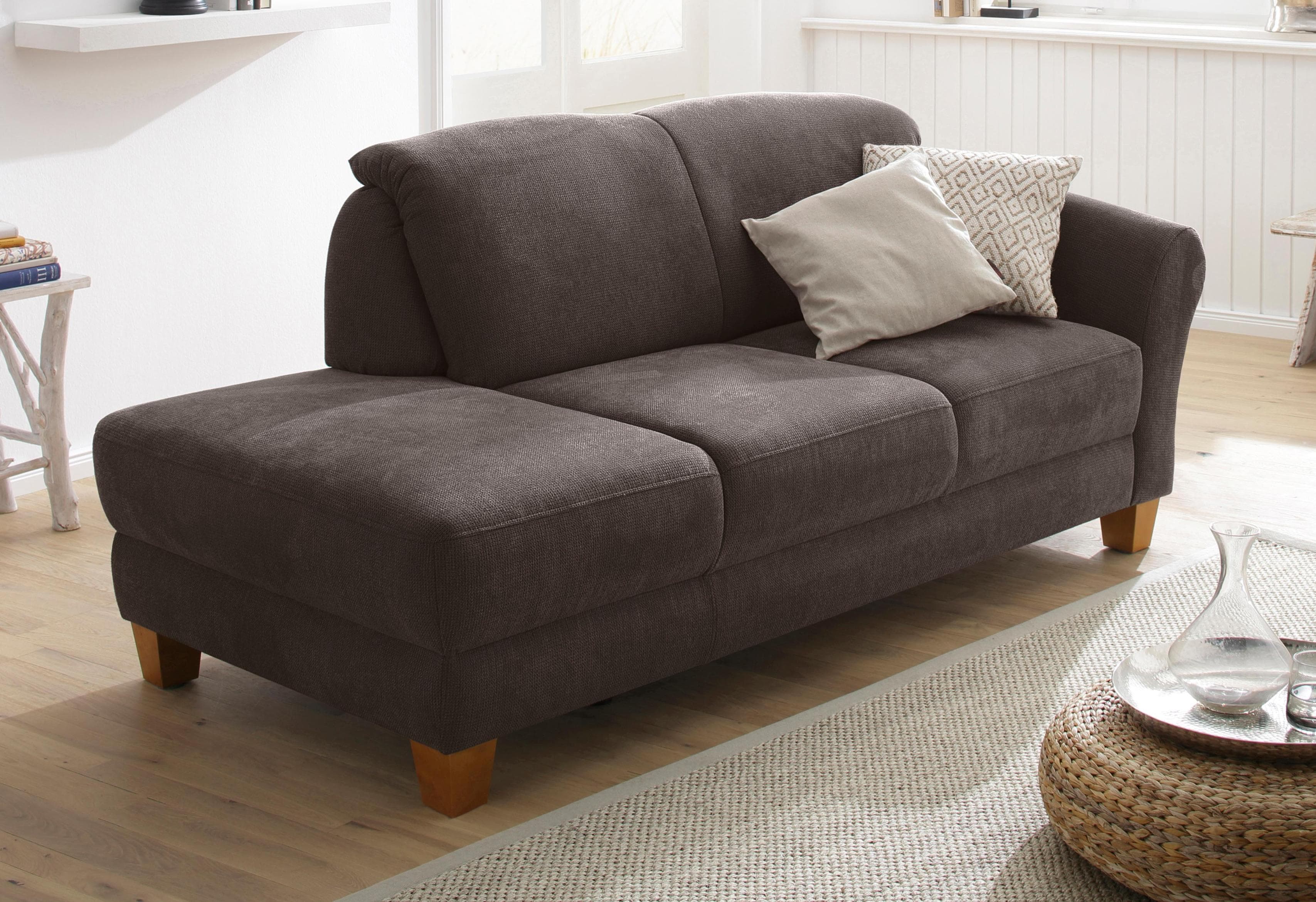 HOME AFFAIRE Recamiere Gotland Braun Landhausstil