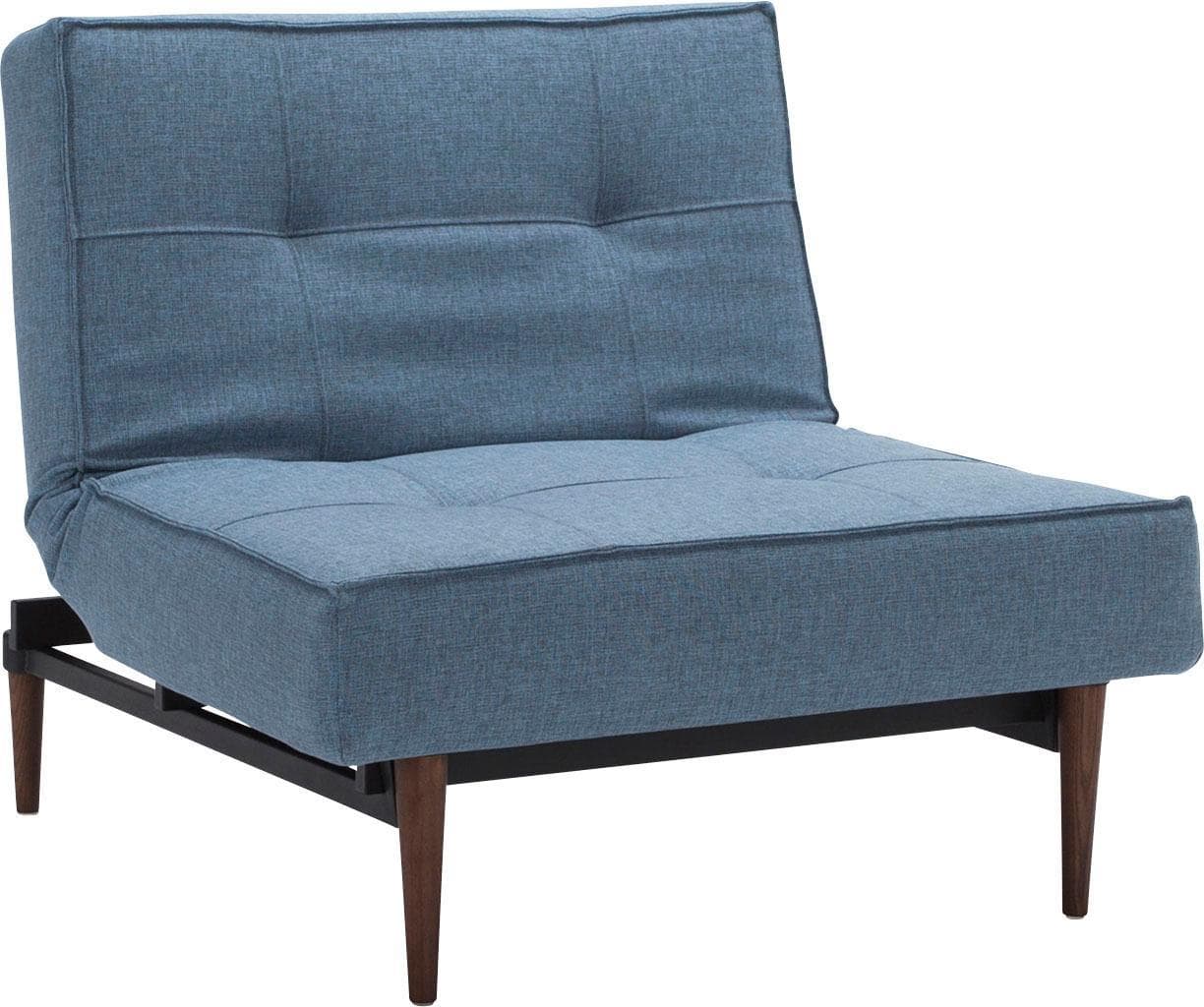 INNOVATION LIVING Sessel Splitback Skandinavisches Design Lightblue