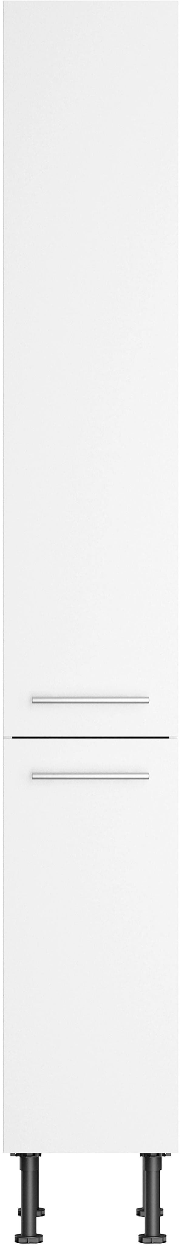 Apothekerschrank OPTIFIT Klara Weiß Vollauszüge