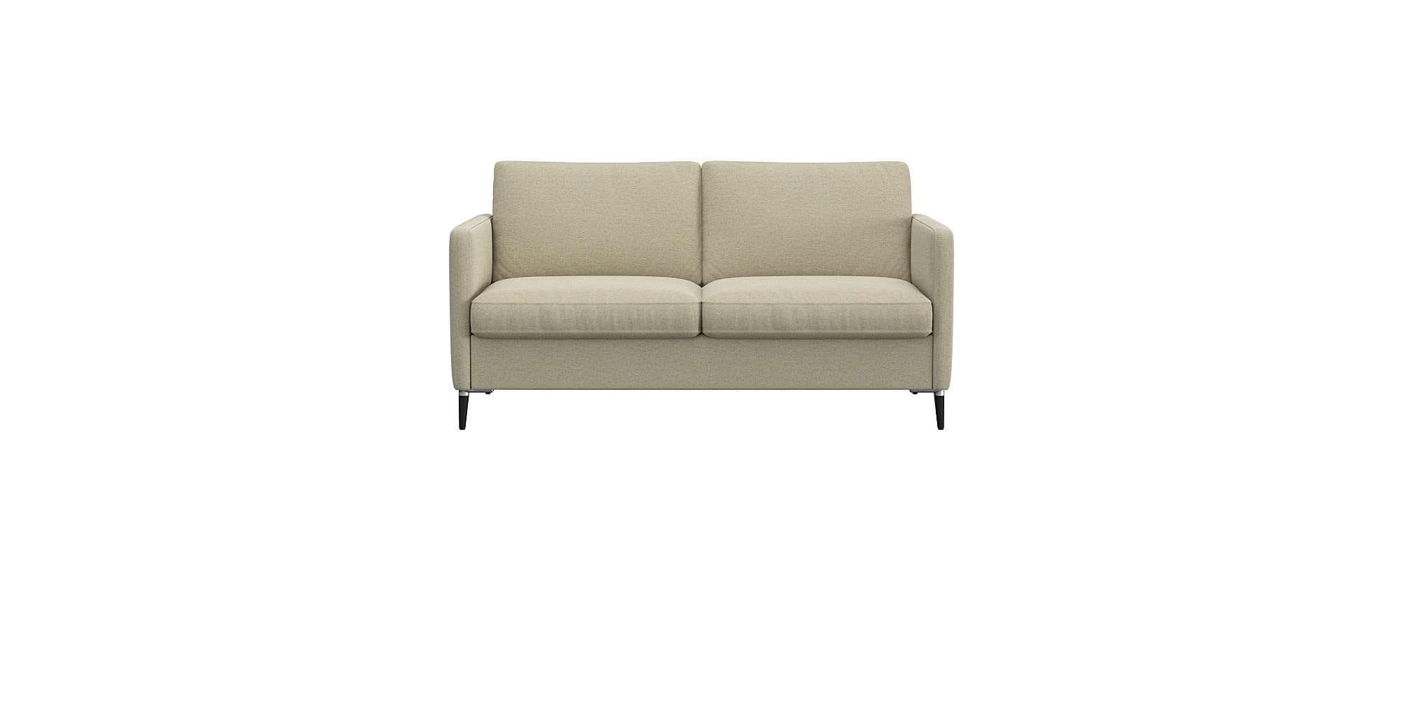 FLEXLUX Fiore 2-Sitzer Sofa Beige Polyester