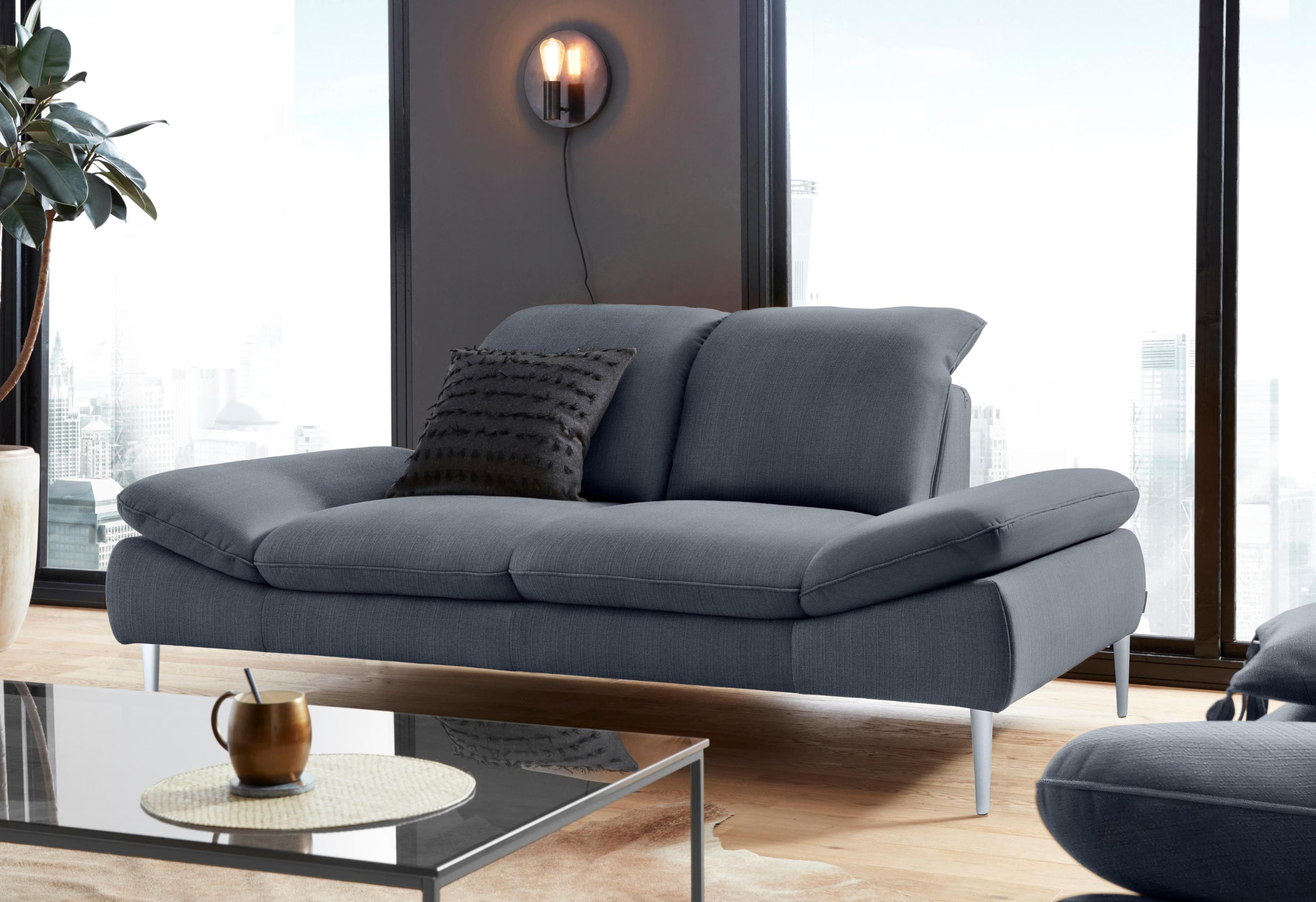 W.SCHILLIG enjoy&MORE Sofa mit Sitztiefenverstellung Marineblau