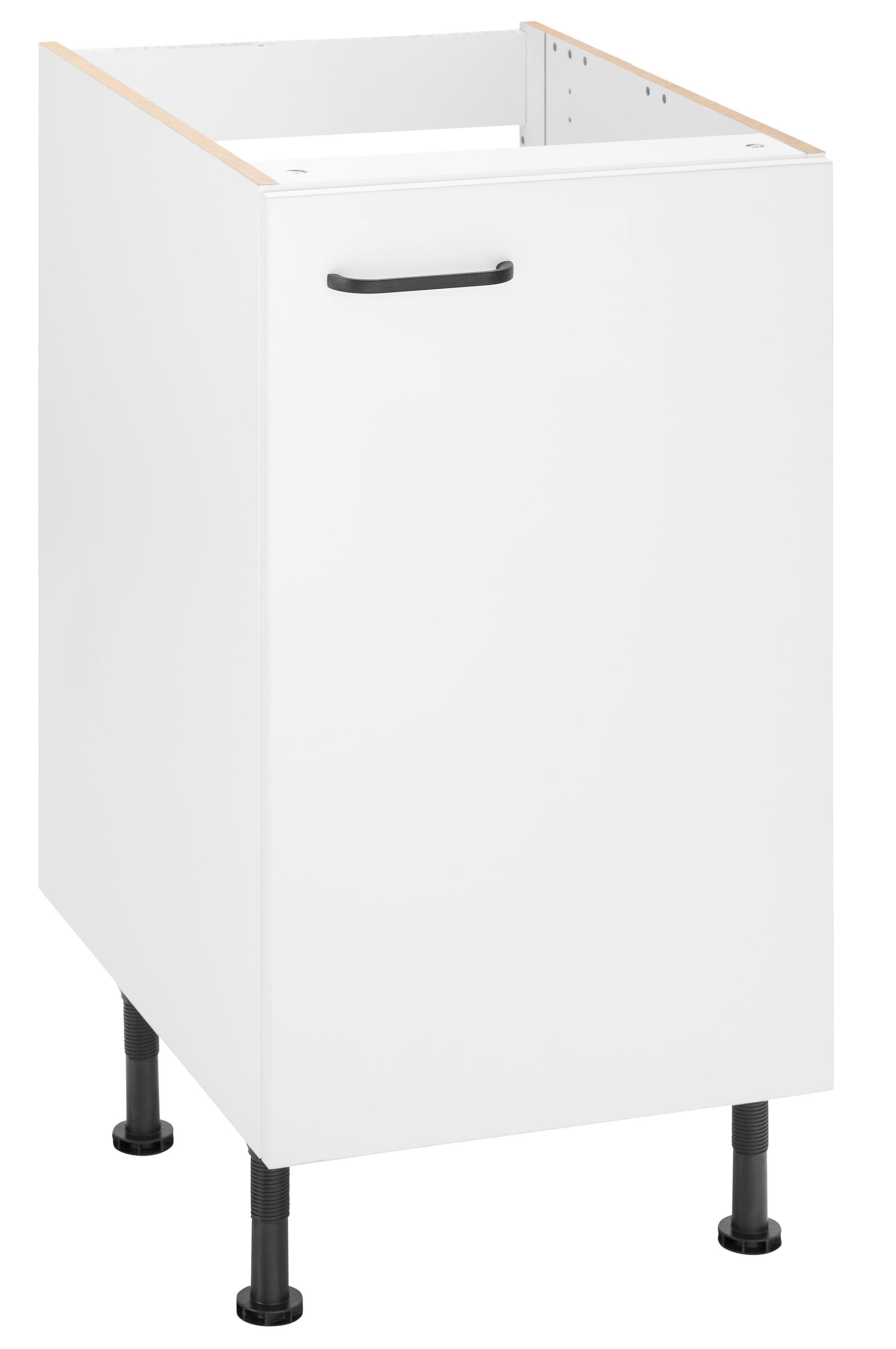 OPTIFIT Spülenschrank Elga Weiß mit Soft-Close-Funktion