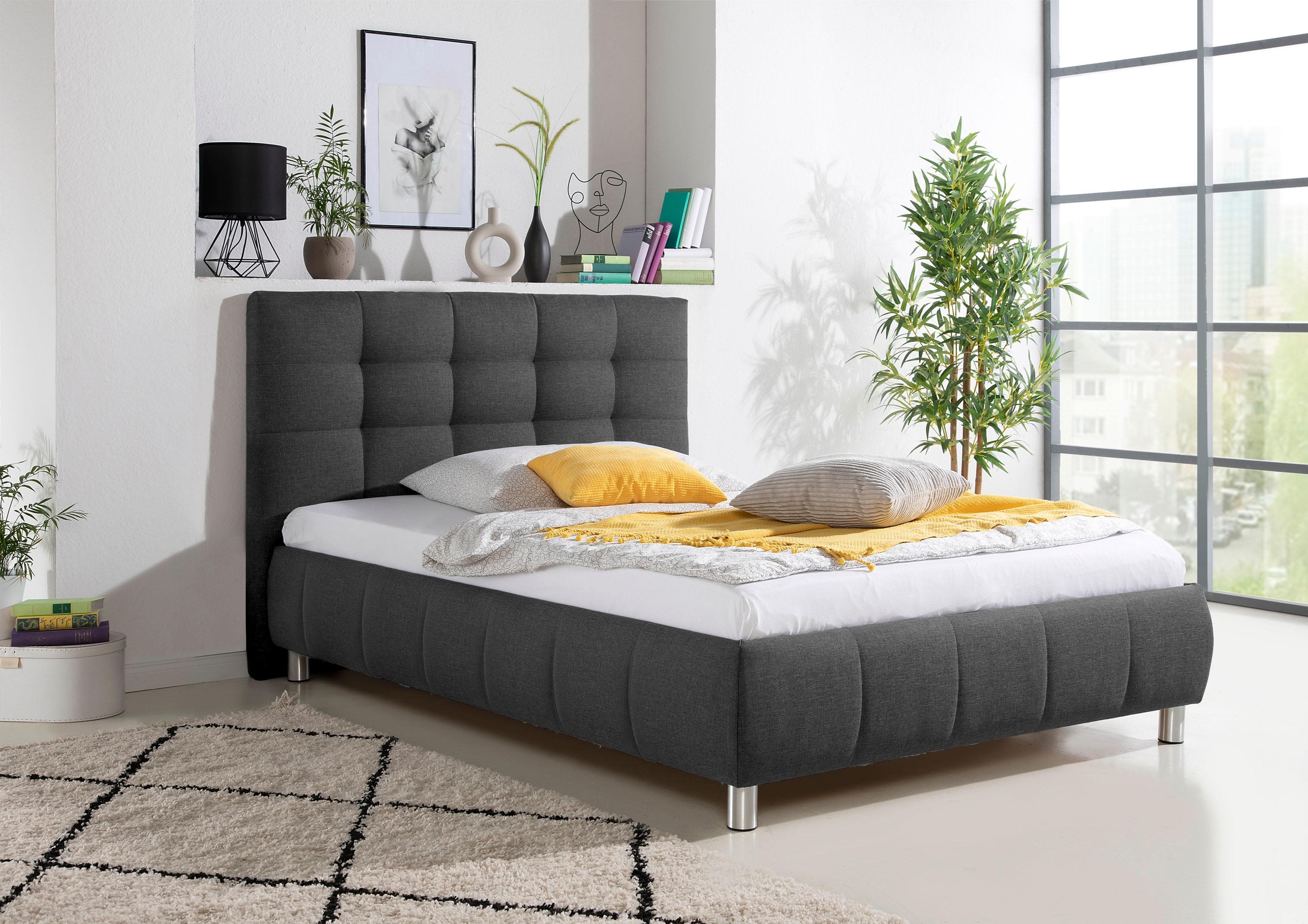 Polsterbett mit Bettkasten & Matratzenauswahl