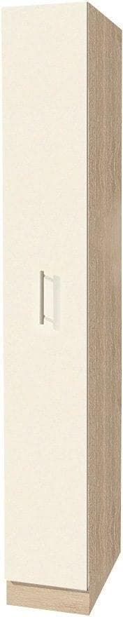 WIHO KÜCHEN Apothekerschrank Kiel Beige Magnolia Sonoma Eiche