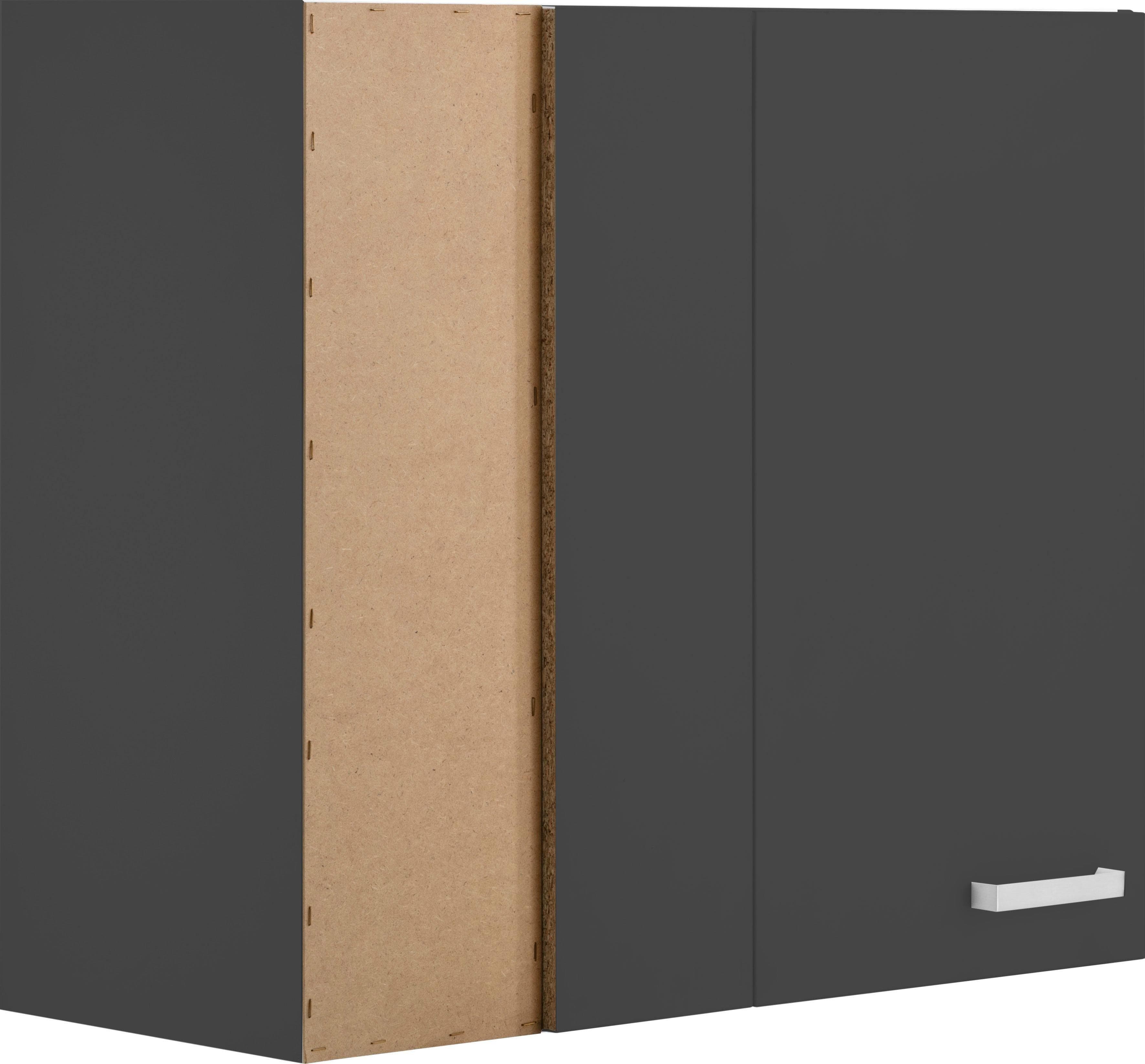 OPTIFIT Eckhängeschrank Parma Anthrazit 85cm Matt