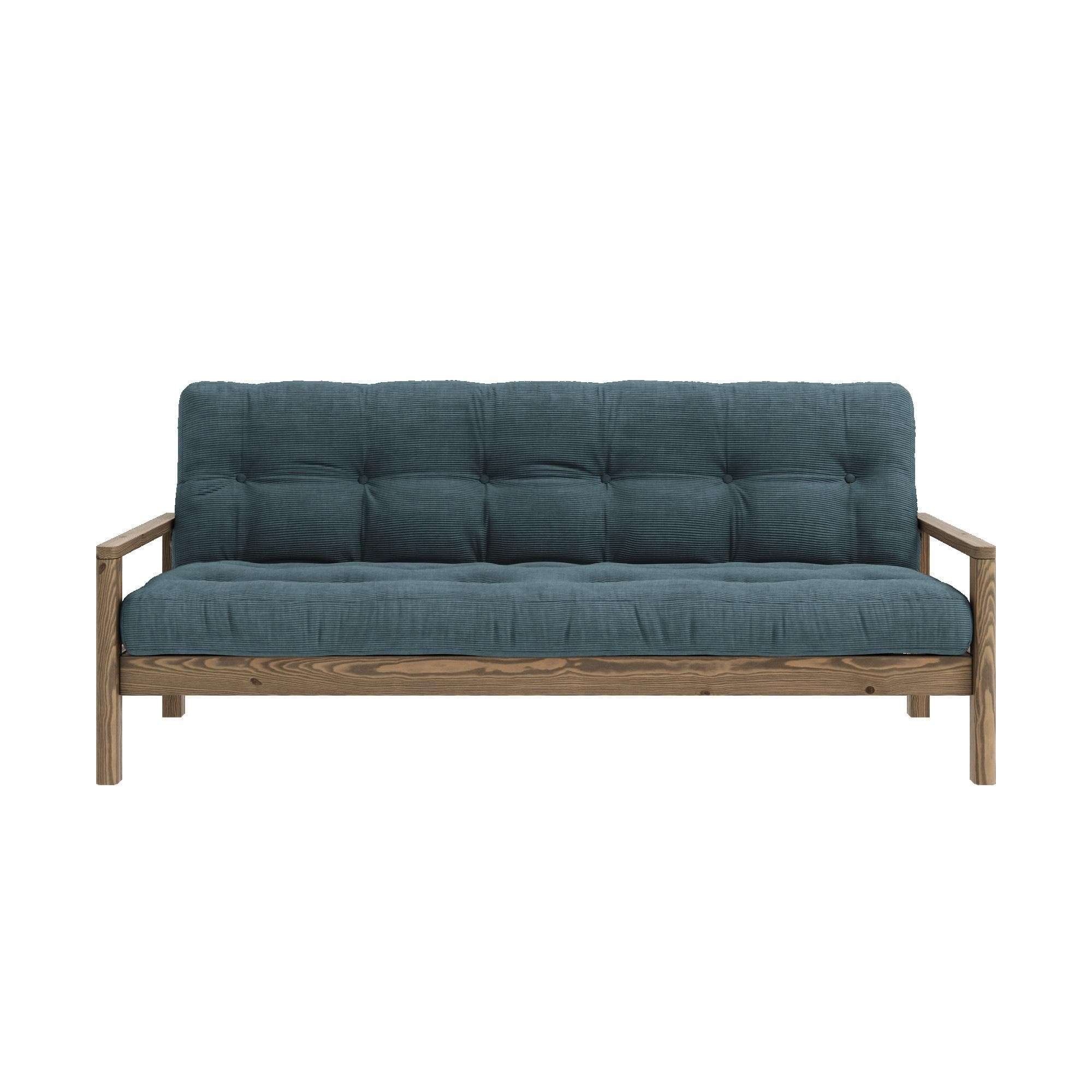 Karup Design Schlafsofa KNOB Grün Futonmatratze Kiefer