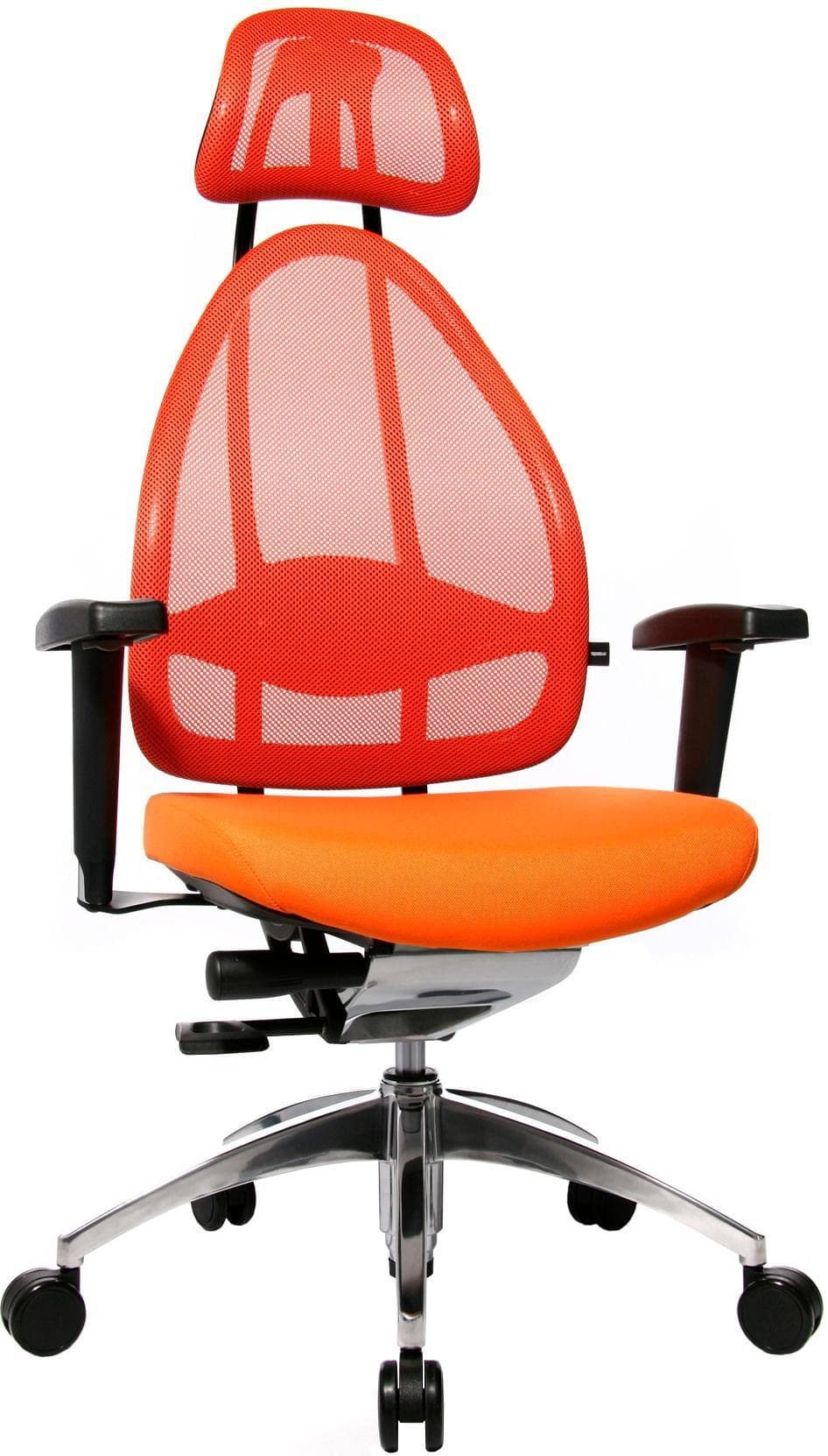 Offener Mesh-Bürostuhl mit ergonomischem Design