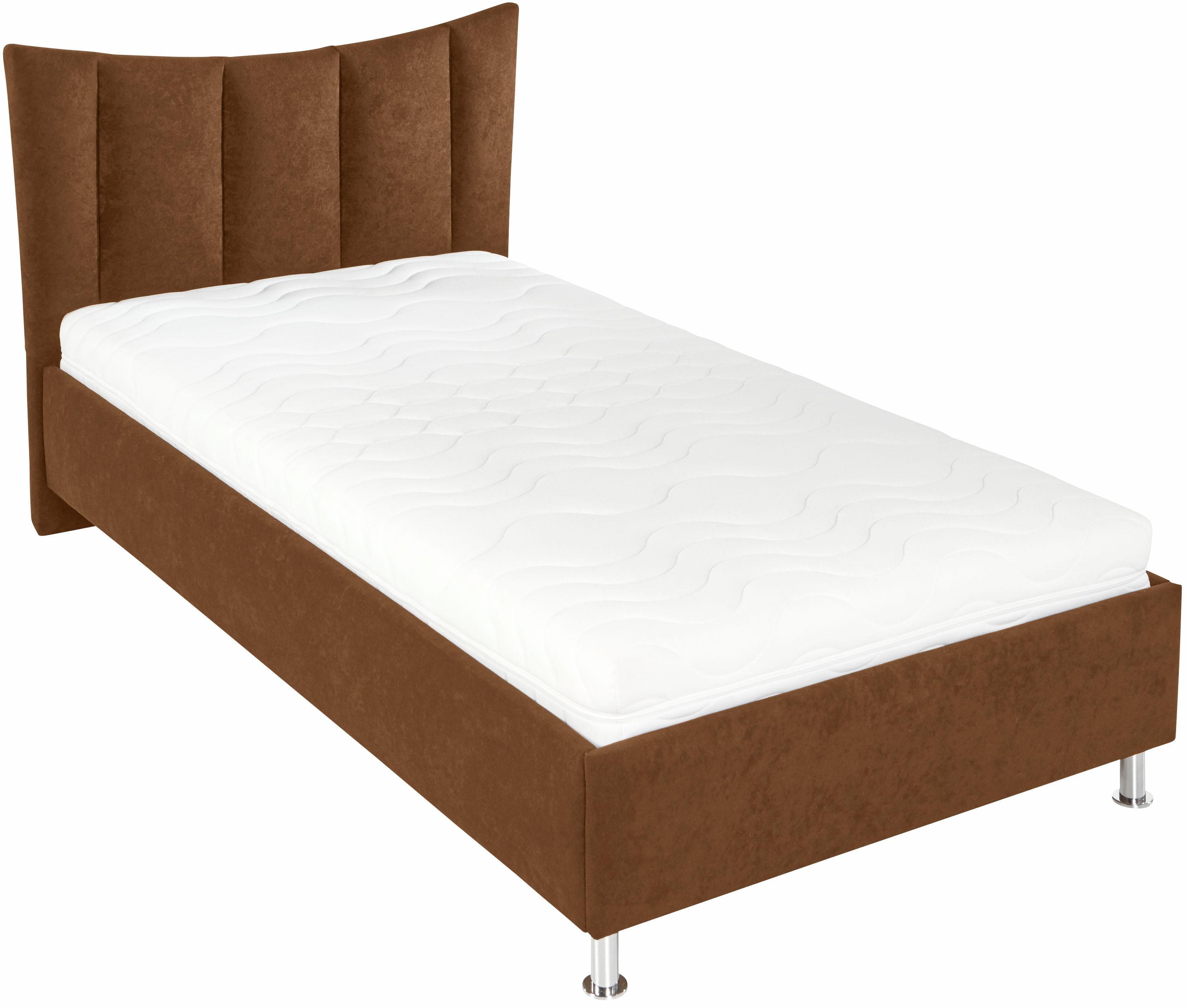 Westfalia Schlafkomfort Polsterbett Braun Bonnell-Federkernmatratze